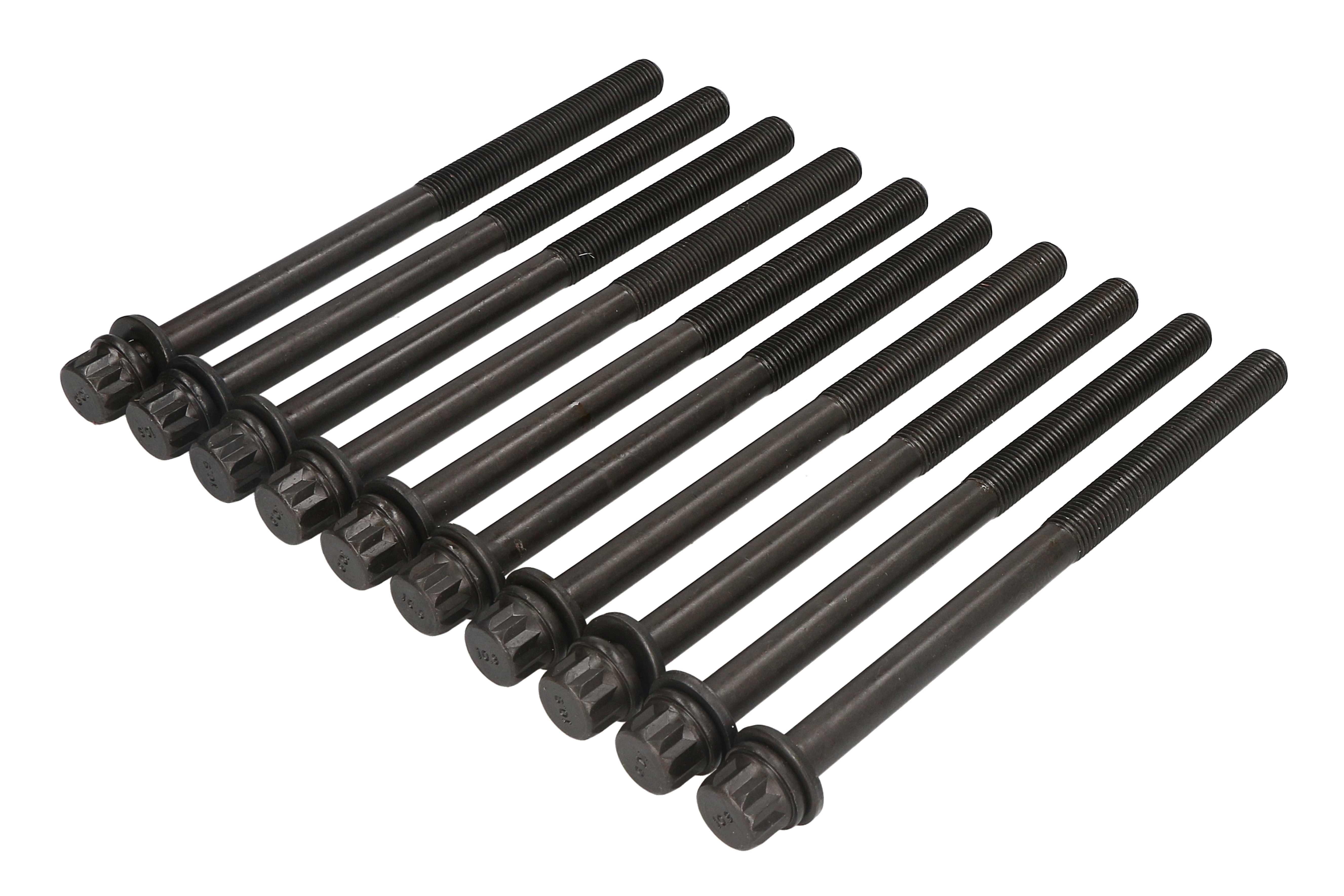 Болти головки (к-кт 10шт.) Hyundai Tucson/Santa Fe/Kia Cee'd/Cerato1.5D/2.0D 01- (M12x184mm) ELRING фото 9
