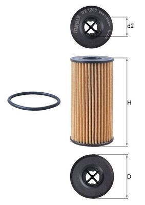 Filter ulja za vozilo MERCEDES A (V177)