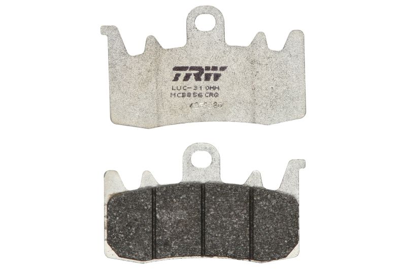 TRW MOTO sada brzdových destiček, kotoučová brzda APRILIA ETV 1200 (CAPO NORD), (CAPO NORD) TRAVEL PACK 13-16, TUONO 1000 V4R, 1100 V4R RR, 1100 V4R (FACTORY) 11-16, BMW F 800 R ABS 17, R 1200GS LC (ADVENTURE), 1200GS, 1200R LC, 1200GS LC, 1200GS (ADVENTU