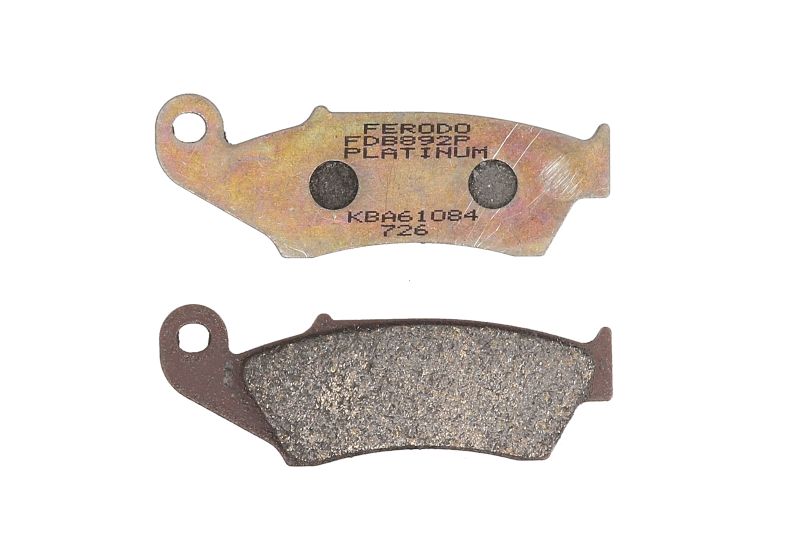 FERODO sada brzdových destiček, kotoučová brzda APRILIA RXV 550, 450 06, BETA RR 250 2T, 300 2T, 350 4T, 430 4T, 390 4T, 480 (ENDURO 4T) 15, XTRAINER 300 CROSSTRAINER 15, GAS GAS EC 300, 125, 200, 400FSE, 250 00-07, FSE 450 04-06, MC 125, 250 00-07, HONDA