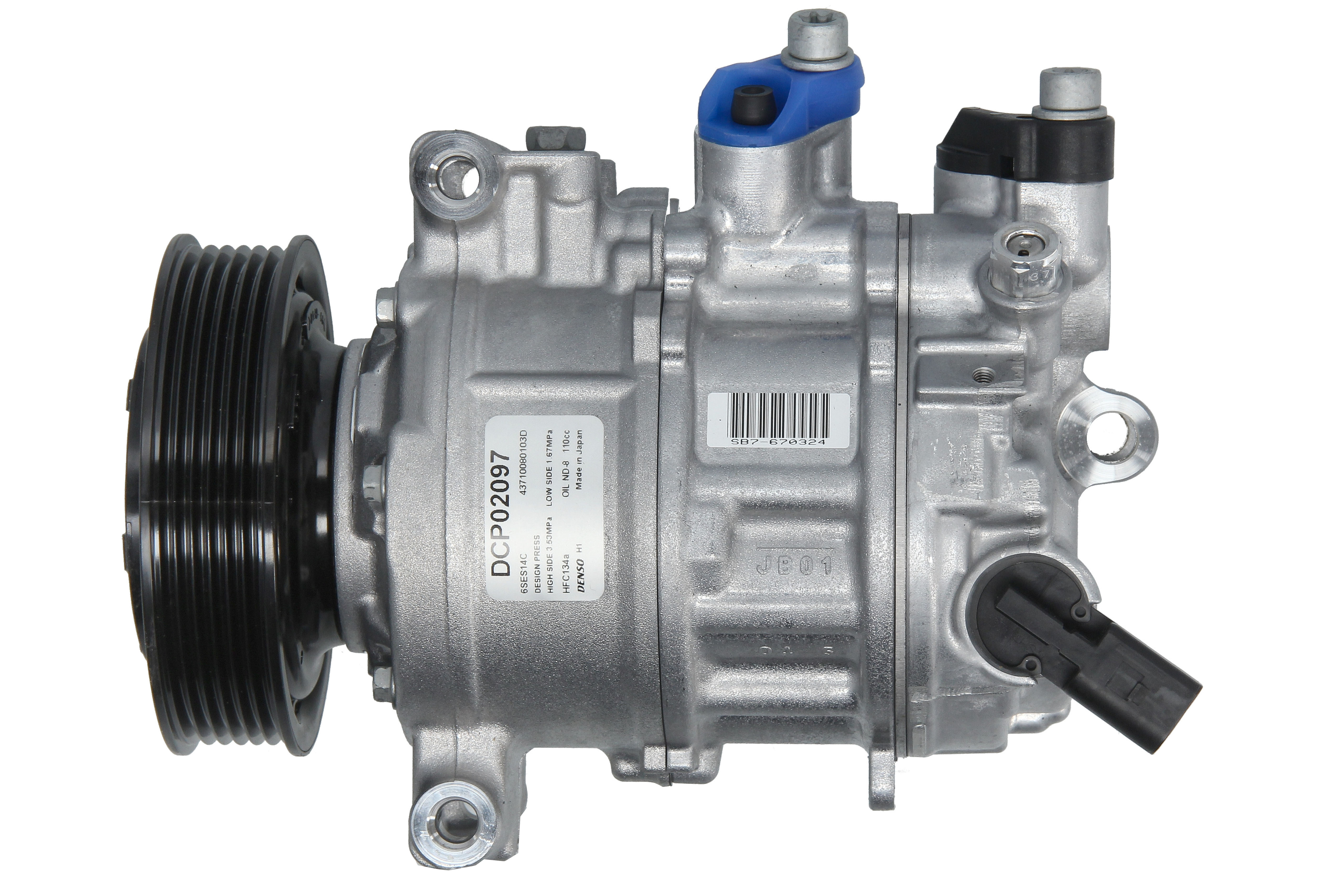 Компресор кондиціонера AUDI A4 AVANT (8K5, B8) 1.8 TFSI 03/2012->03/2012 DENSO (DCP02097) Denso фото 3