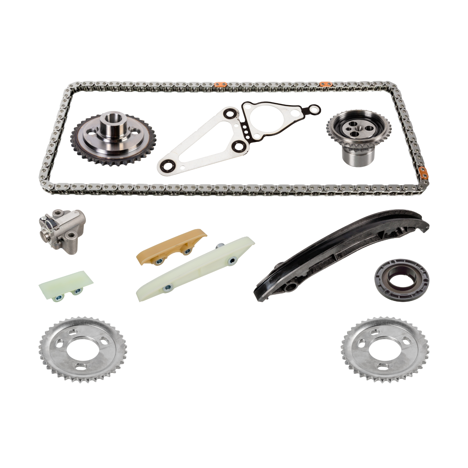 Комплект ГРМ (ланцюг + шестерня) FORD RANGER, TRANSIT, TRANSIT V363, LAND ROVER DEFENDER 2.0D/2.2D/2.4D 04.06-