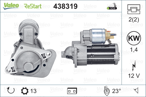 Anlaser starter za vozilo DACIA DOKKER
