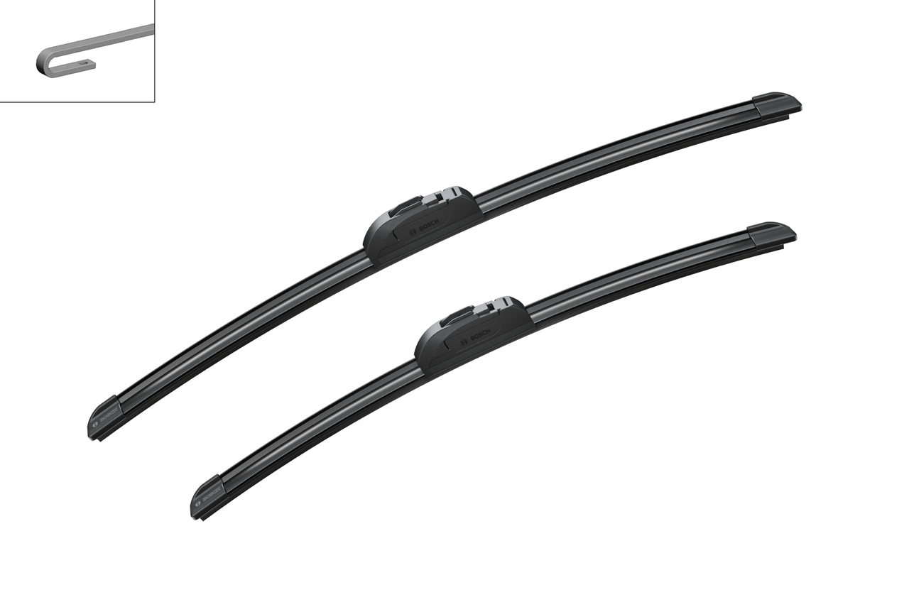 Set stergatoare auto NISSAN MICRA C+C III (K12) din 2005-2010, Bosch Aerotwin Retrofit, din cauciuc siliconat rezistent