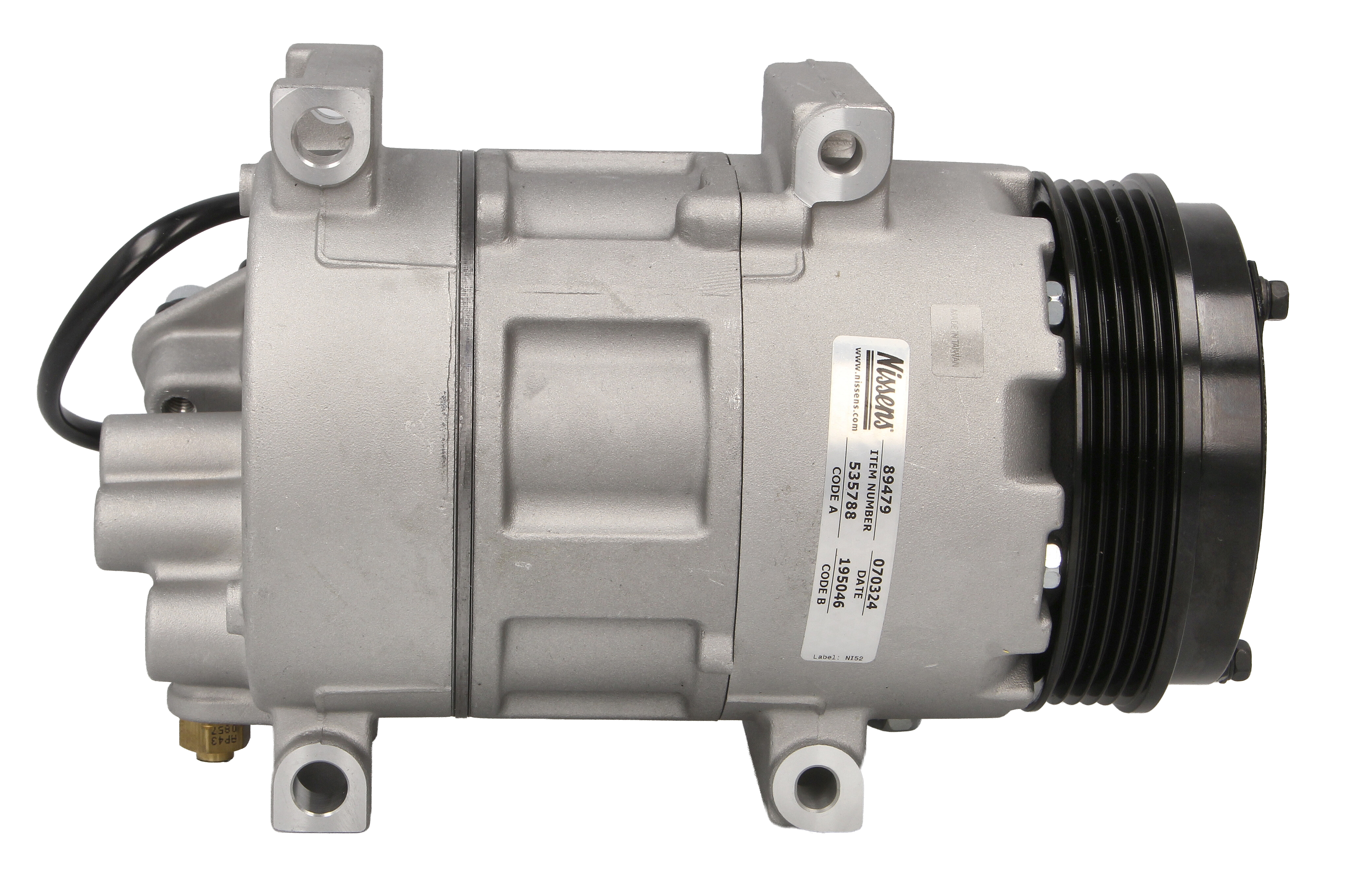 Компресор кондиціонера MERCEDES B-CLASS W 245 (05-) B 150|MERCEDES B-CLASS W 245 (05-) B NISSENS (89479) Nissens фото 6