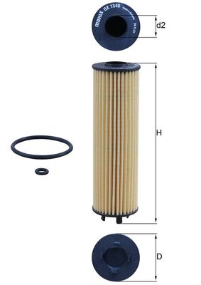 Filter ulja za vozilo AUDI A3