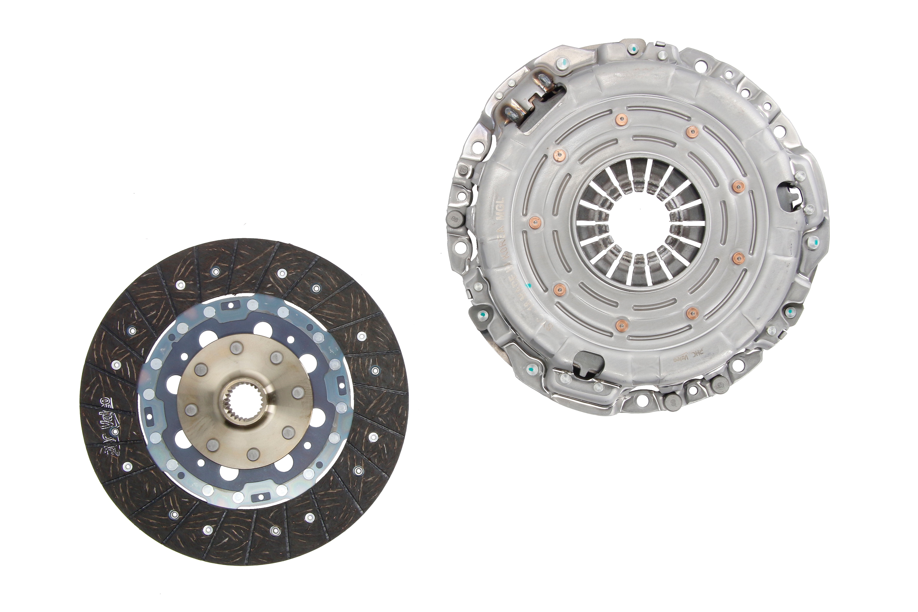 Комплект зчеплення CLUTCH SET (DISC+PRESSURE PLATE) SAT SSANGYONG KYRON 2.0 DIESEL 9 VALEO (826999) Valeo фото 3