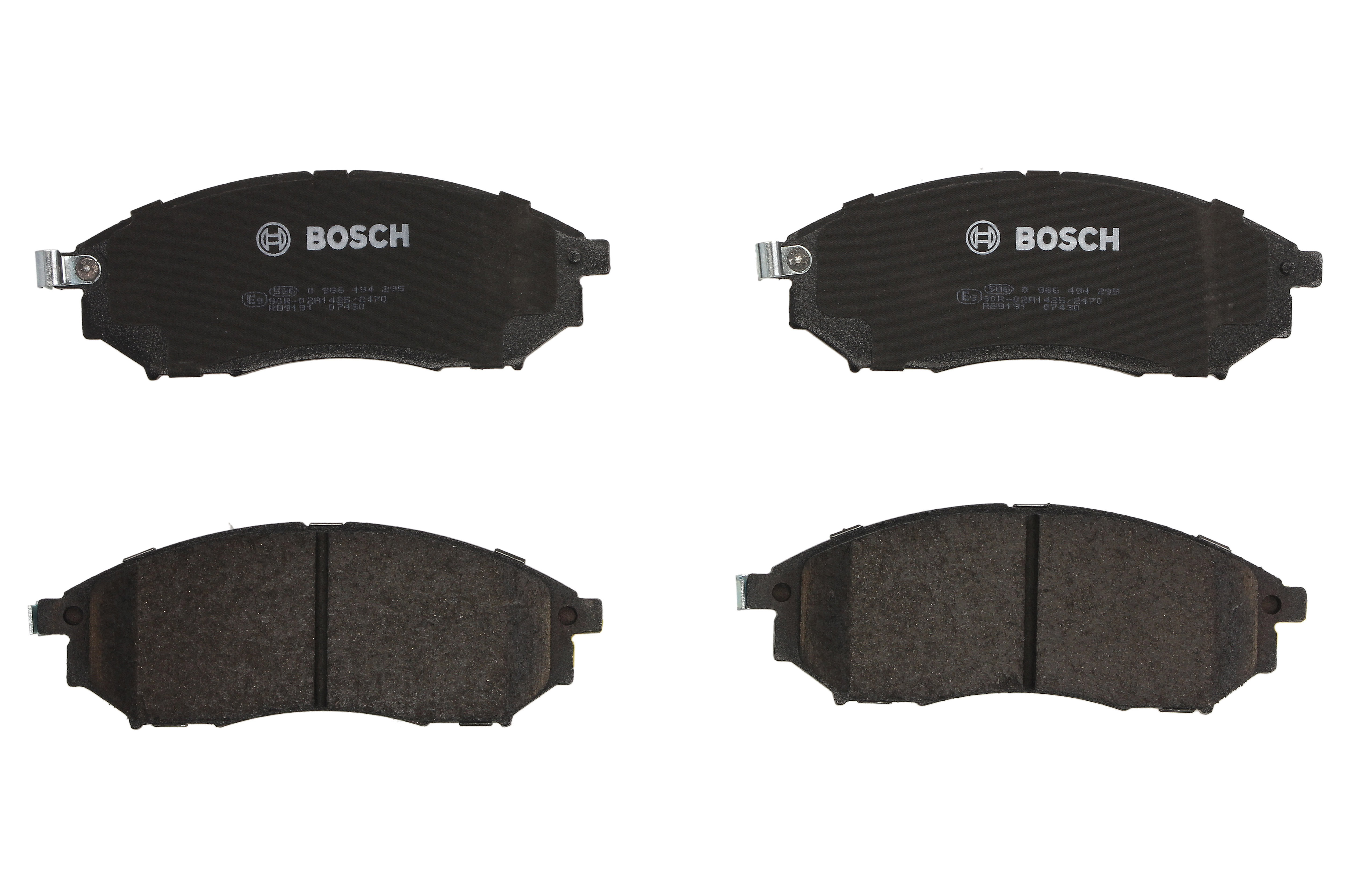 Колодки гальмівні (передні) Renault Koleos 08-/Nissan Qashqai 07-13/Pathfinder/NP300/Murano 05- Bosch фото 9