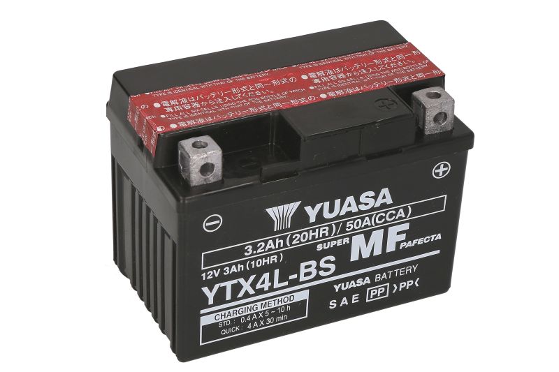 YUASA startovací baterie AEON COBRA 100, 50 ATV, 90 ATV, 50 00-09, MINIKOLT 50 08-09, REVO 100W, 50W 04-09, ARCTIC CAT DVX 90 06, Y-12 90 4T (YOUTH), 90 4T, 902T (YOUTHS), 90 2T 02-05, BETA AFRIKA 250, 125 00-01, ALP 200 01-04, KR 250 00-01, QUADRA 50 97-