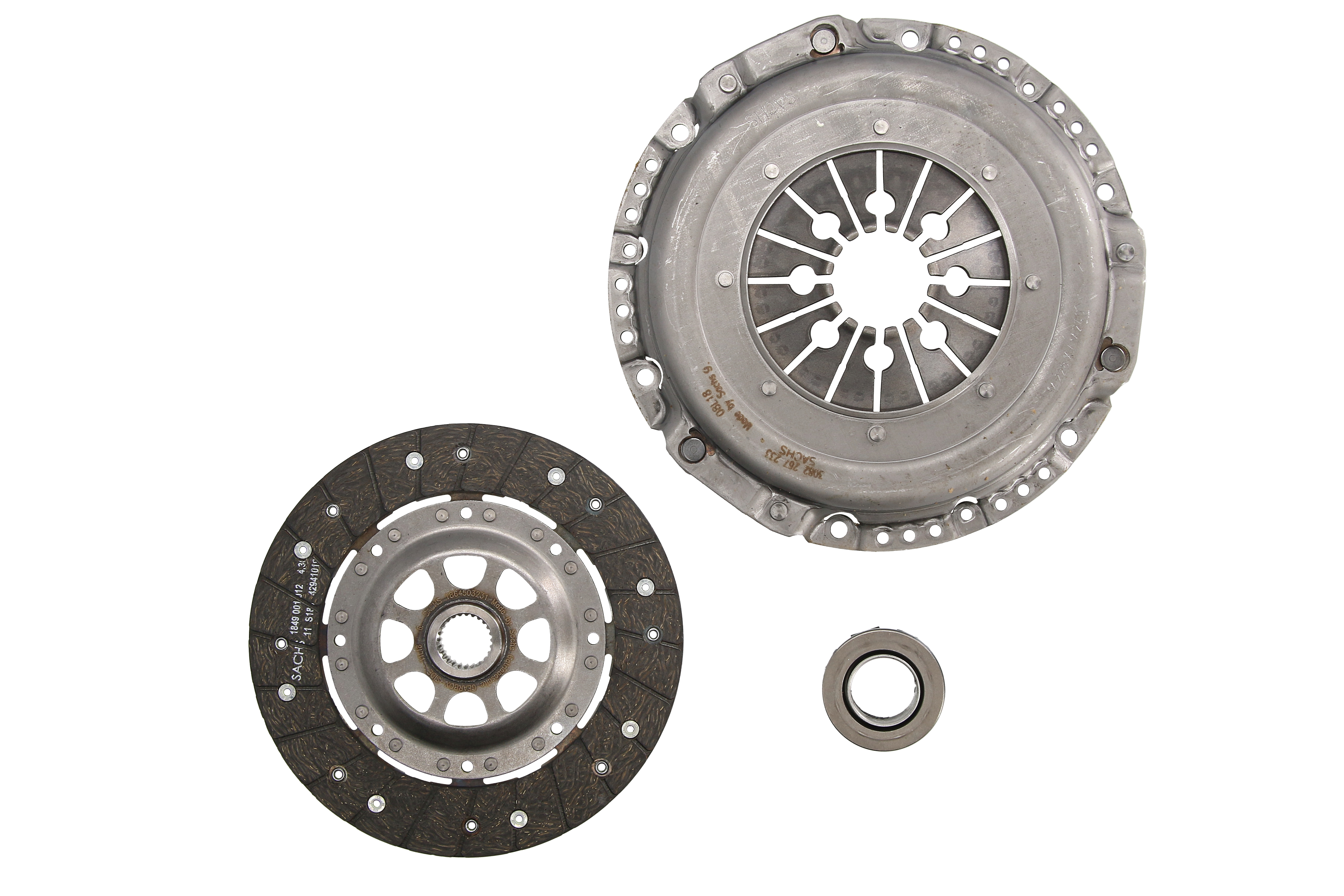 Комплект зчеплення MERCEDES: SPRINTER (95>) 2.3D, 2.3I, 2.9D, V CLASS (638/2) 2.0, 2 SACHS (3000 726 001) SACHS фото 3