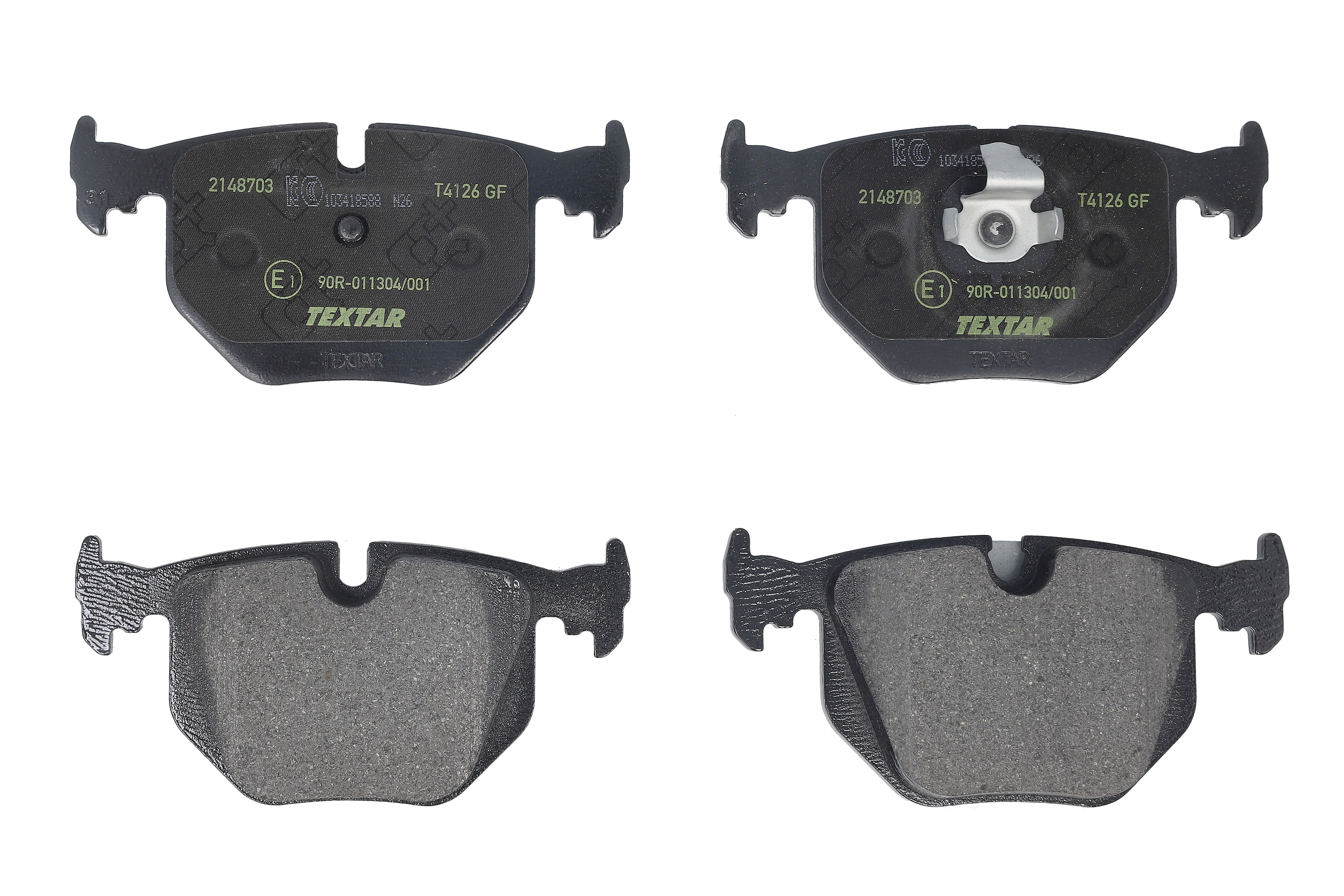Комплект гальмівних колодок задн , BMW 3 (E46), X3 (E83), LAND ROVER RANGE ROVER III 2.0-4.4 10.99-08.12