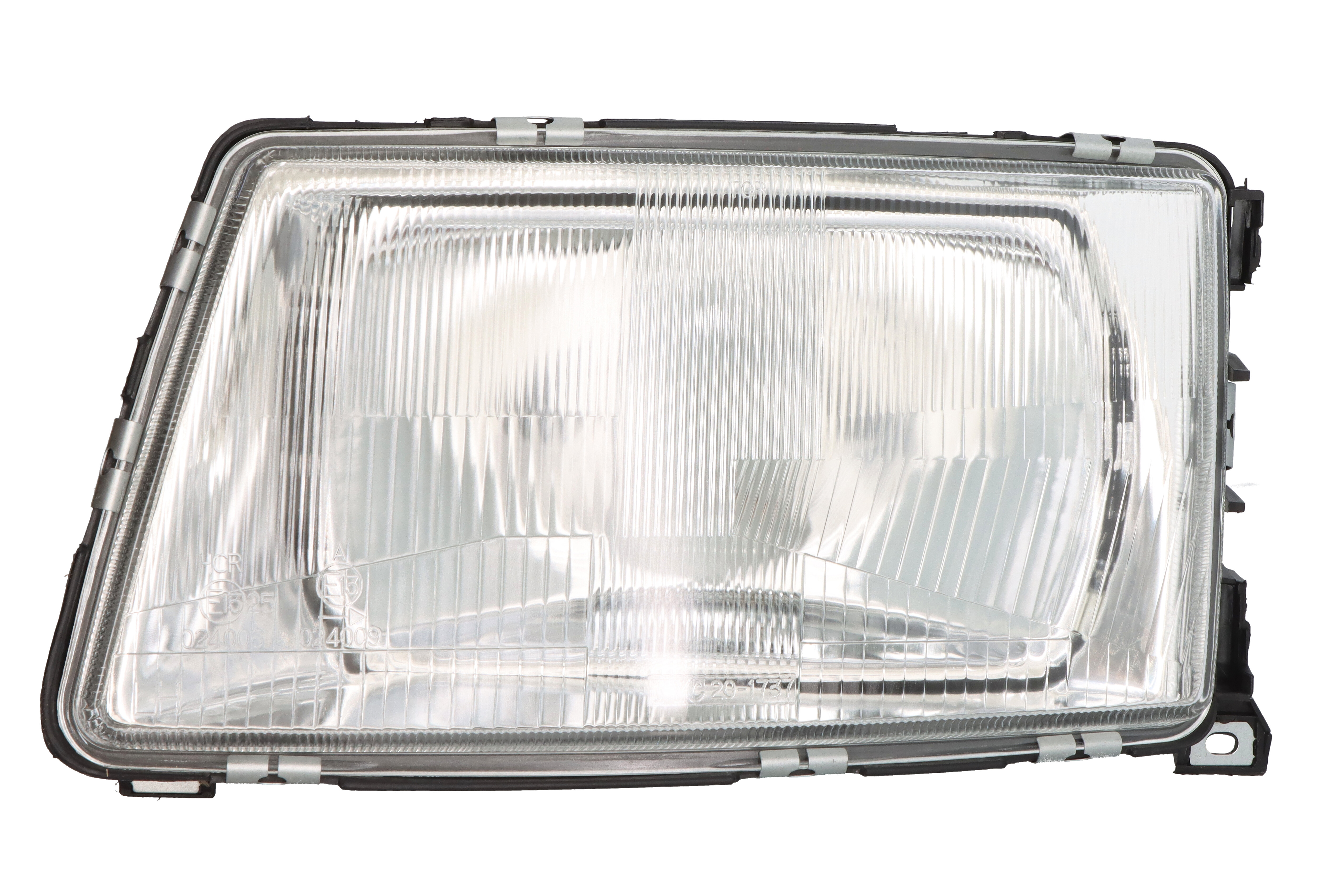 Фара лів (H4, механічн, колір відбивача: срібн) AUDI 100 C3, 200 C3 08.82-12.91