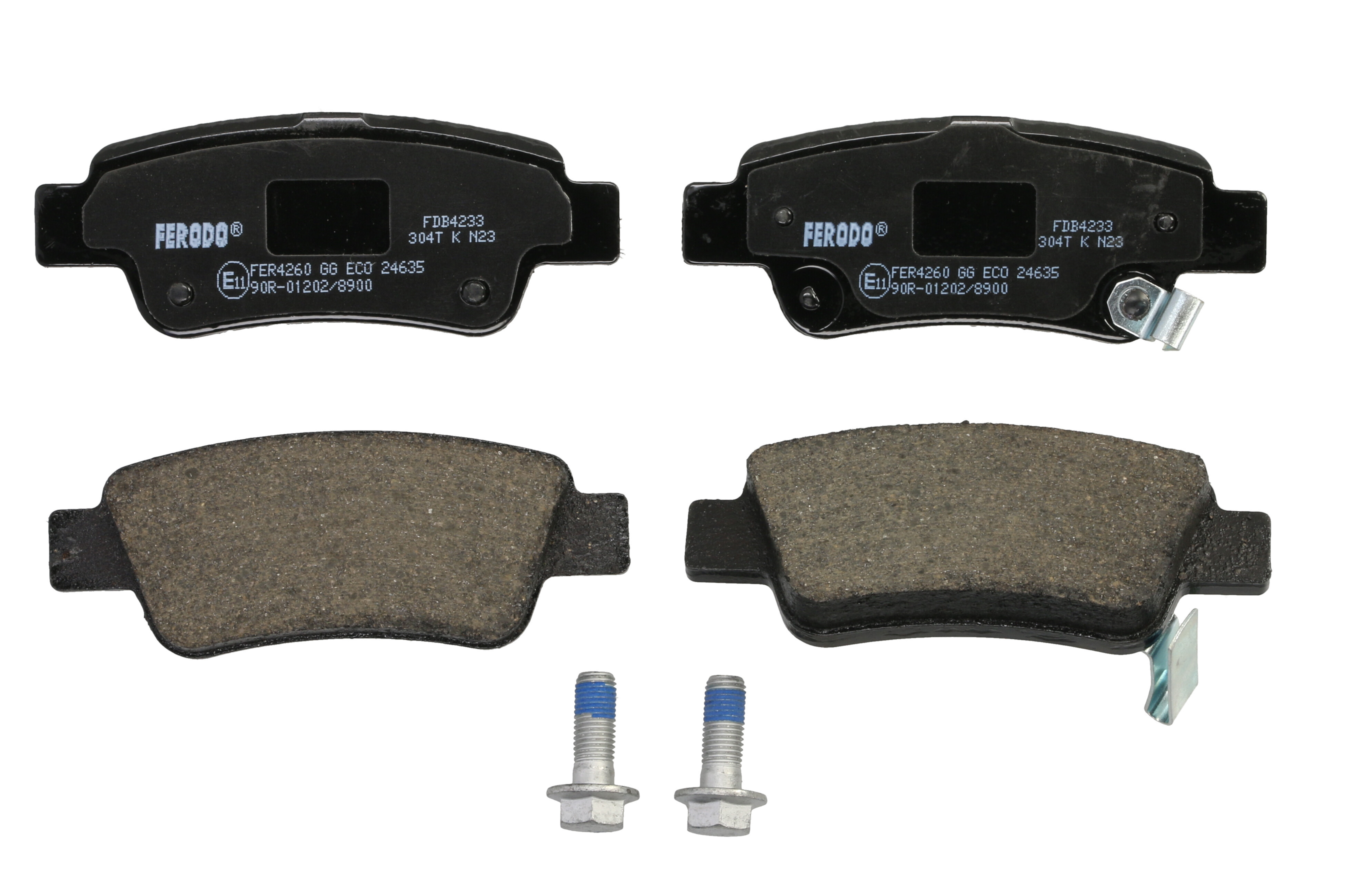 Комплект гальмівних колодок задн , HONDA CR-V III, CR-V IV 1.6D-2.4 06.06-12.18