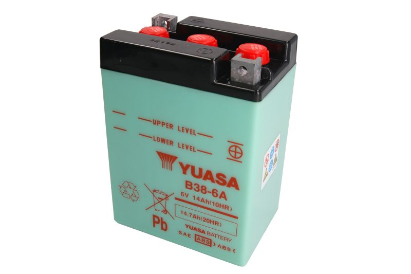 YUASA starter battery BMW R 50S, 26, 50/2, 60/2, 60 56-60 (B0068OB2Q8, B38-6A, B38-6A, 3R3P -(B38-6A), B38-6A EXIDE)