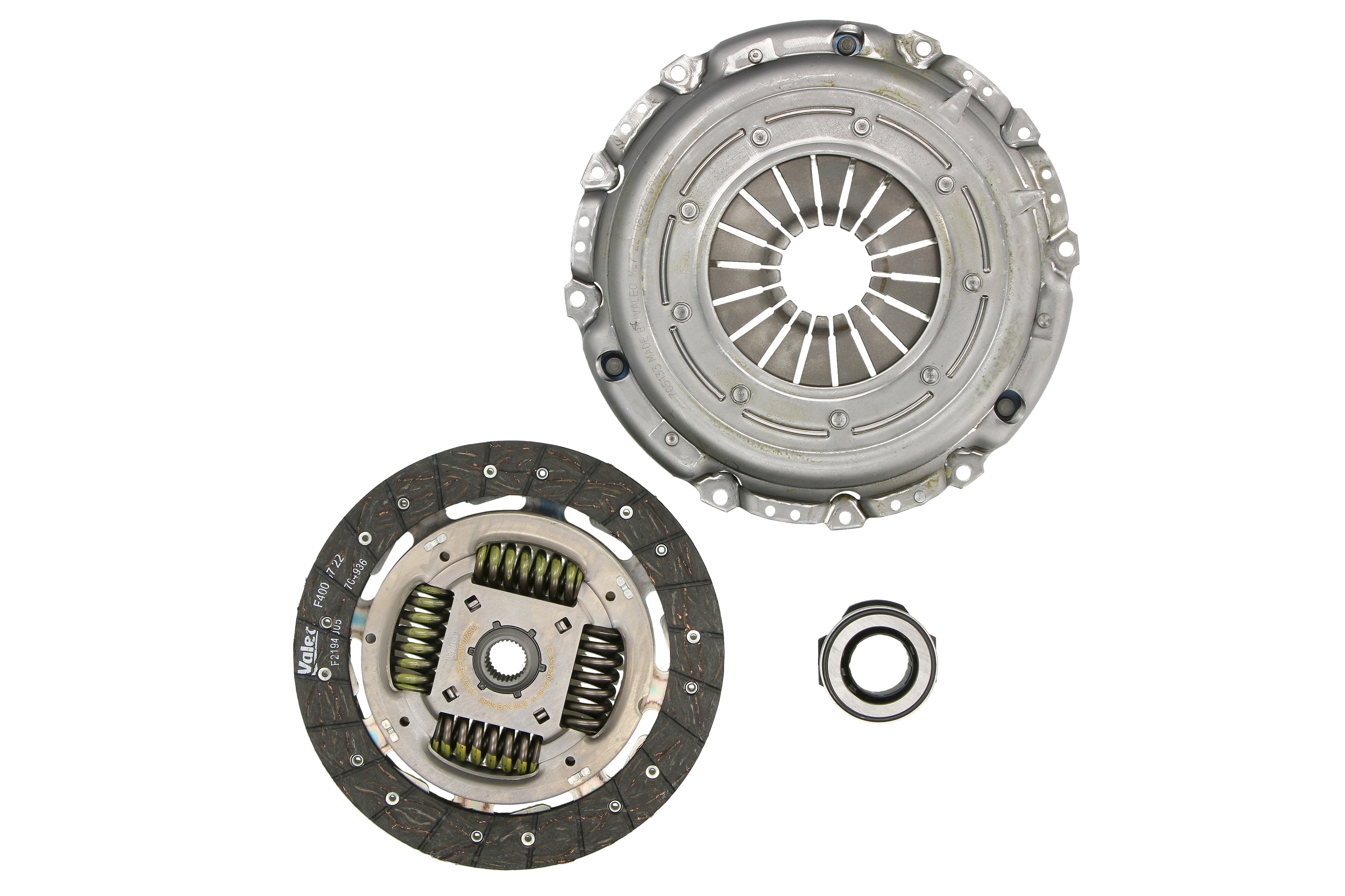 Комплект зчеплення CLUTCH SET SKODA OCTAVIA II; VW GOLF VI; 1.6D/2.0D 02.09- VALEO (832394) Valeo фото 3