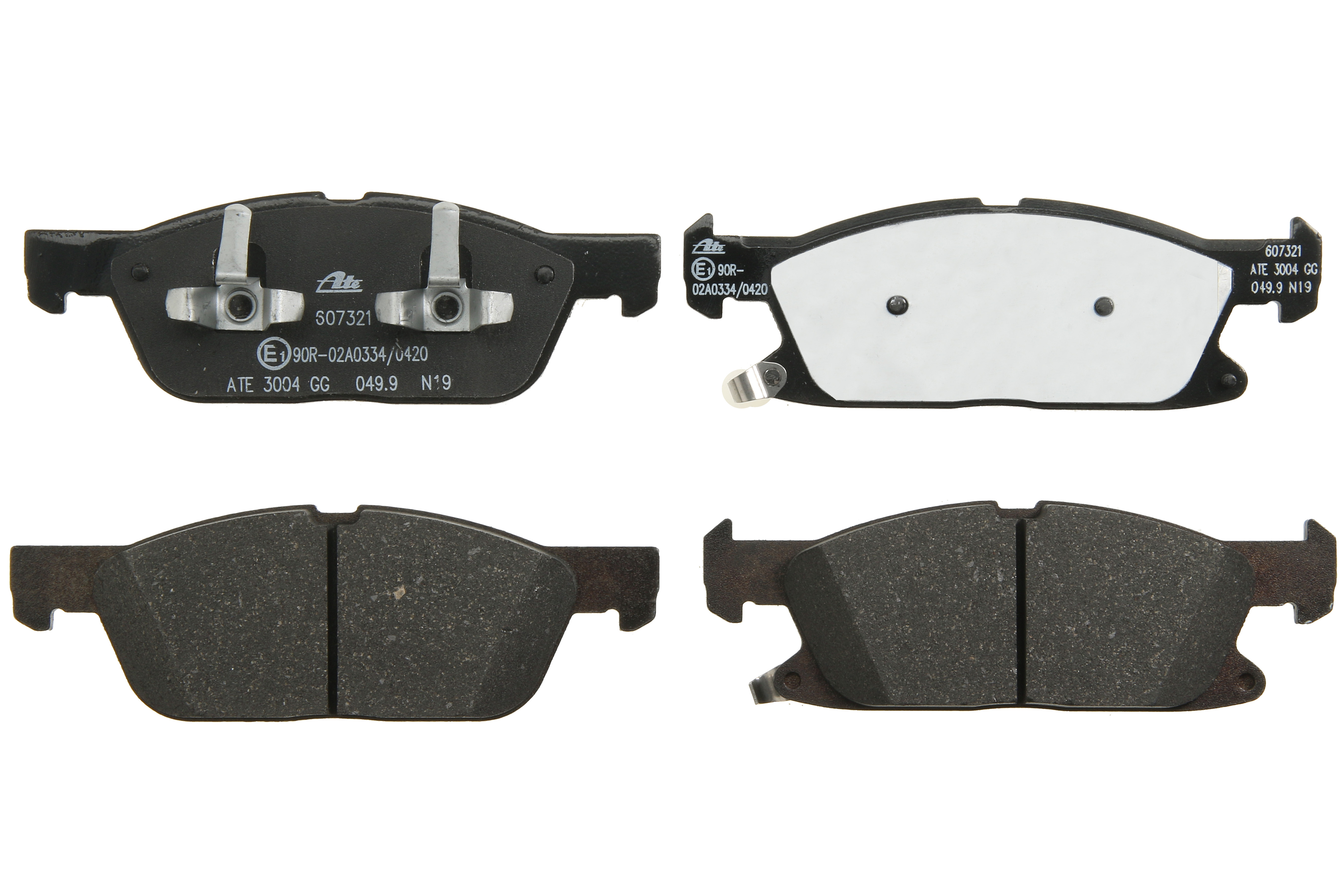 Комплект гальмівних колодок передн , FORD FOCUS IV, GALAXY III, GALAXY MK III, KUGA III, S-MAX, FORD USA EDGE, FUSION 1.5-2.7 09.14-