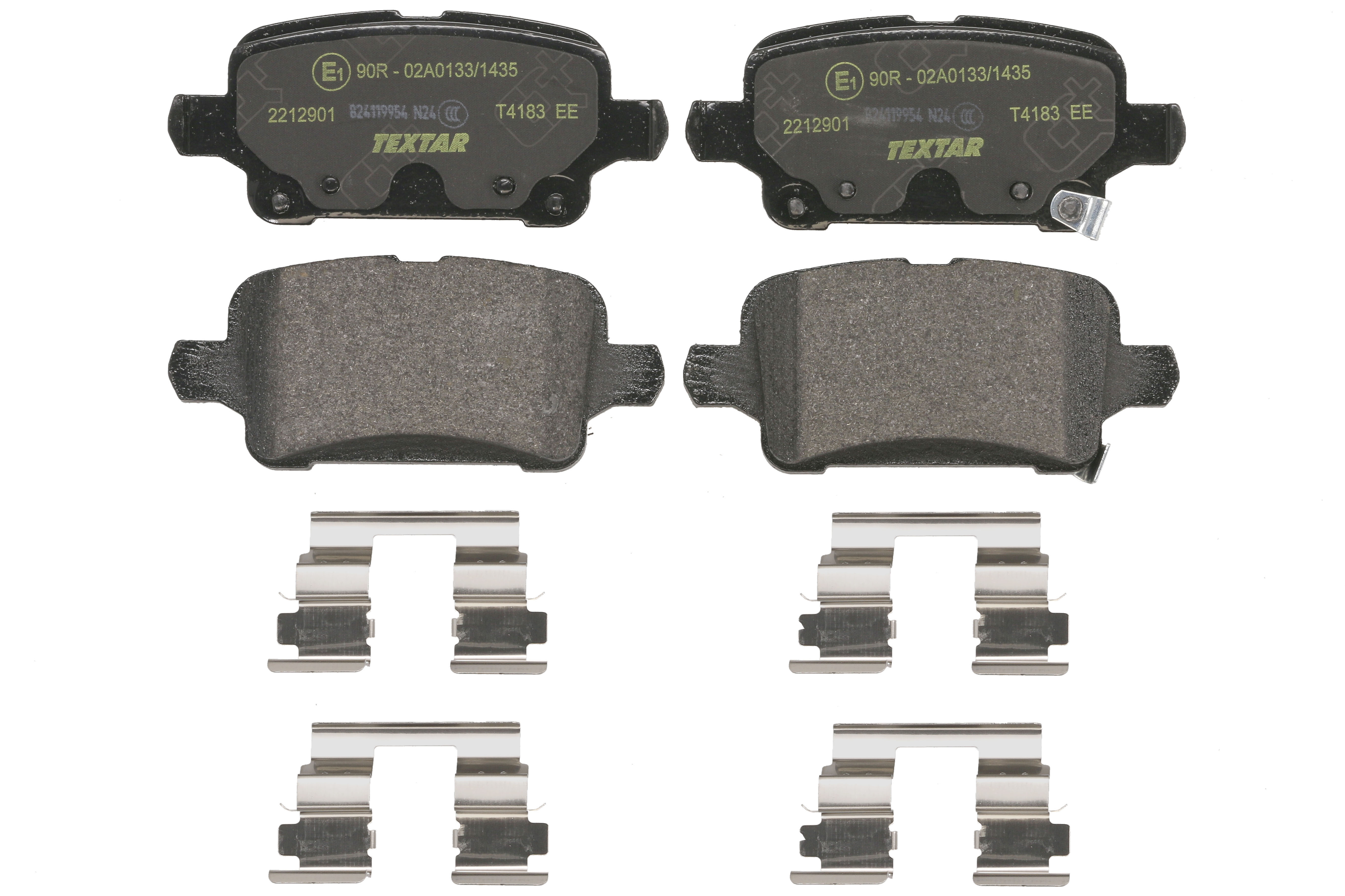 Комплект гальмівних колодок задн , CHEVROLET BOLT, VOLT, OPEL AMPERA-E, ASTRA K, INSIGNIA B, INSIGNIA B COUNTRY, INSIGNIA B GRAND SPORT 1.0-Electric 06.15-