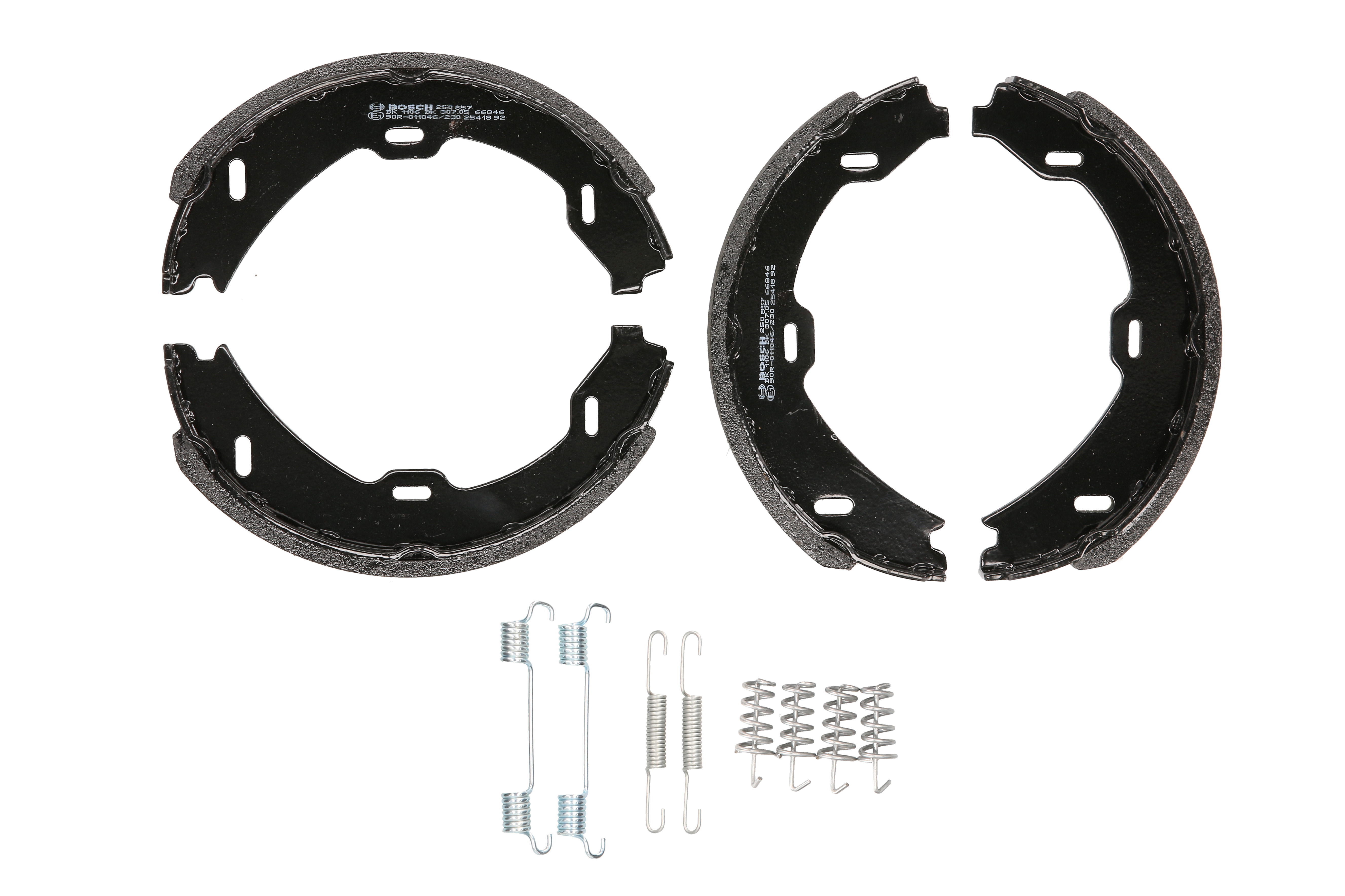 Колодки гальмівні барабанні MB S-CLASS (W220) 3.2 1998.09-2005.08 BOSCH (0 986 487 724) Bosch фото 3