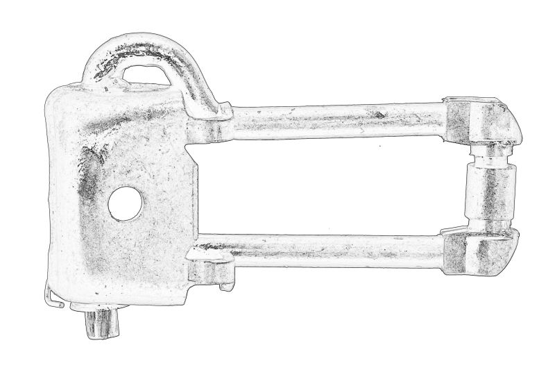 Elemente usa - Fixare usa Spate Dreapta/Stanga (usa aripii) potrivit VW CADDY III, CADDY III/MINIVAN, CADDY IV, CADDY IV/MINIVAN 05.12-09.20