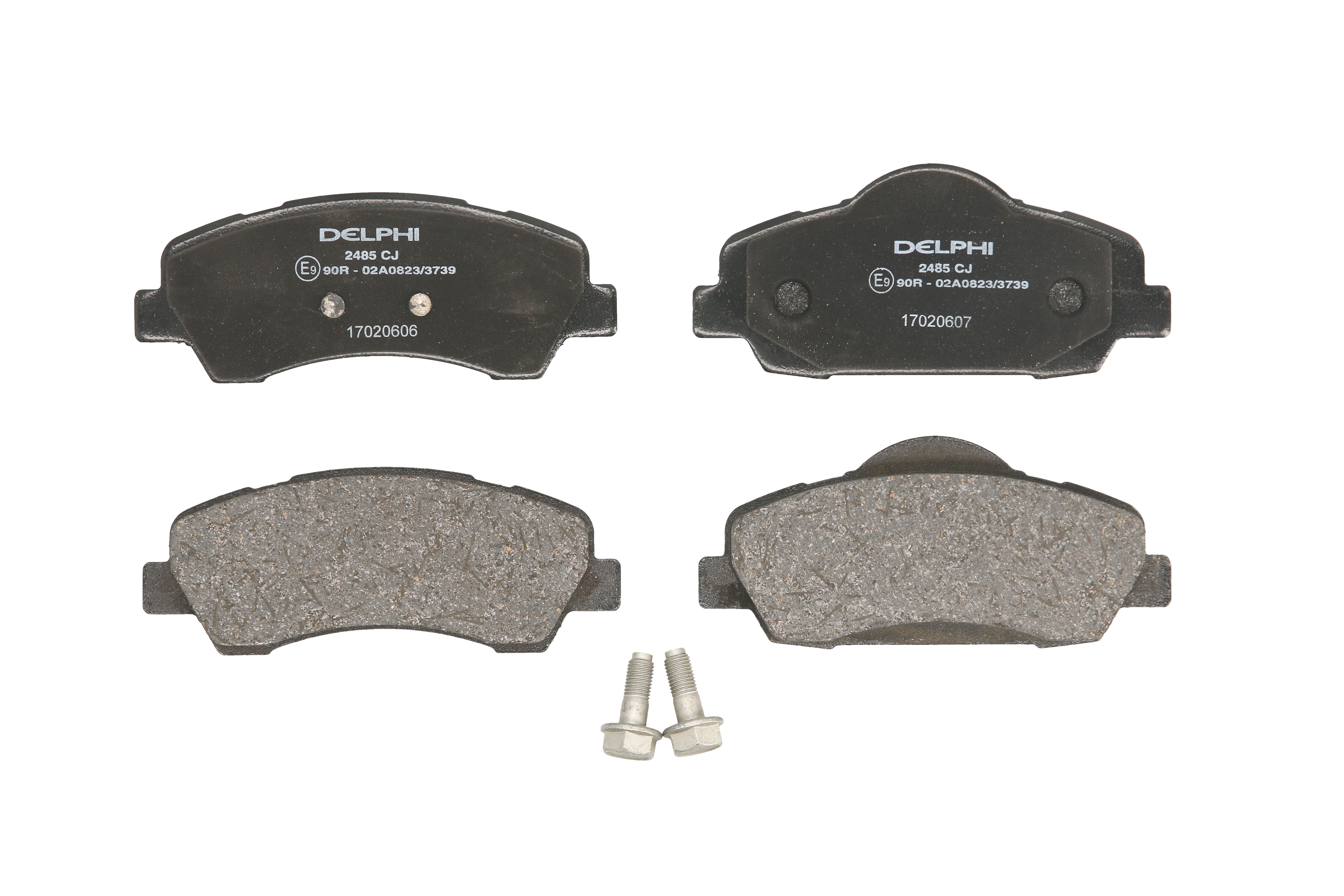 Комплект гальмівних колодок передн , CITROEN C-ELYSEE, C4 CACTUS, PEUGEOT 301, 308, 308 II 1.2-2.0D 11.12-