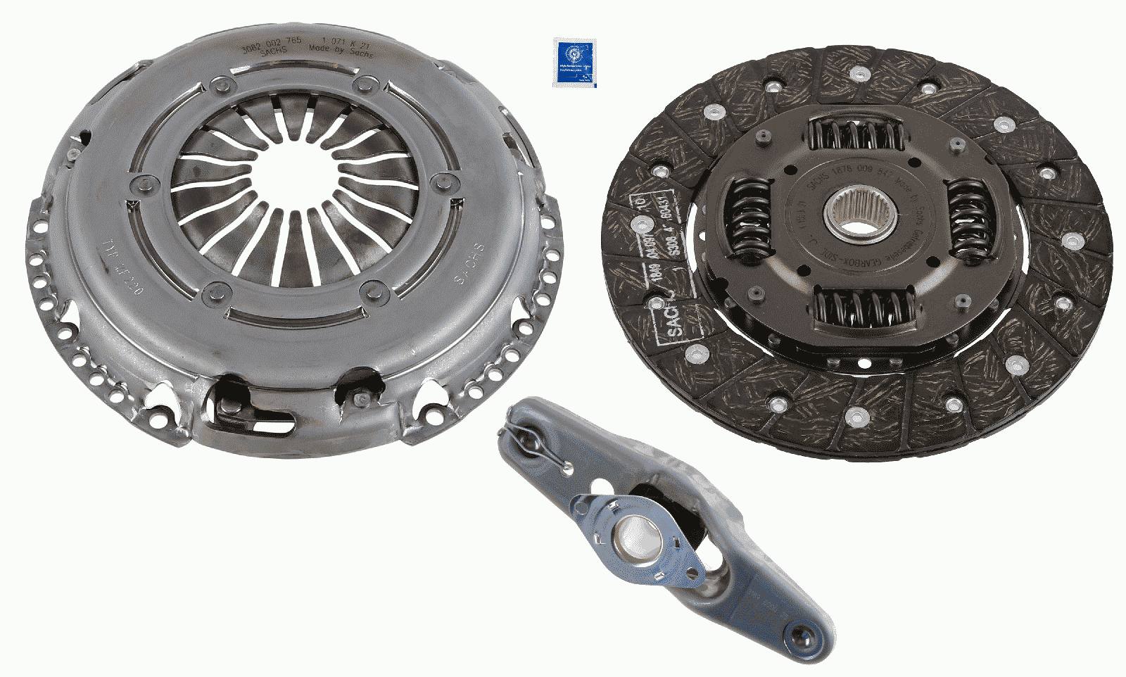 Set kvačila 200mm za vozilo SEAT IBIZA 5