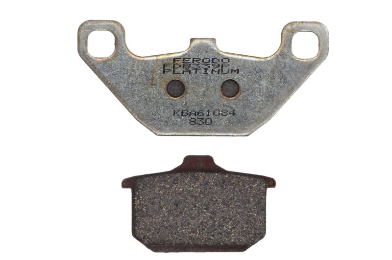 FERODO sada brzdových destiček, kotoučová brzda KAWASAKI EL 250 (ELIMINATOR) 91-95, EN 500 (VULCAN) 90-93, GPZ 1100 (UNI TRAK), 500S, 900R (NINJA), 600R (NINJA), 750R, 1000RX (NINJA) 83-90, GTR 1000 86-93, VN 750 (TWIN), 1500, 1500 (VULCAN), 800, 1500FI (