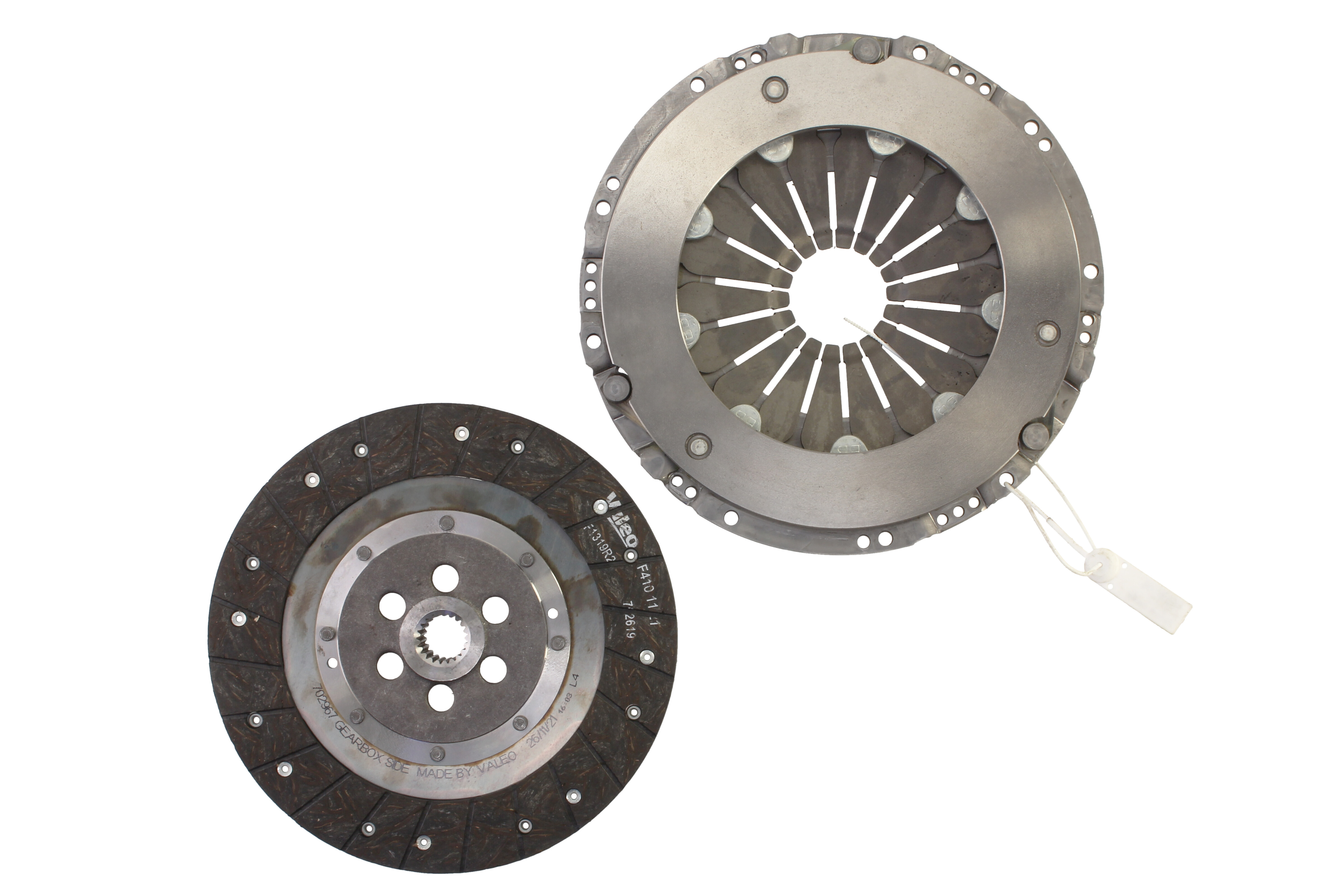 Комплект сцепления CLUTCH SET (DISC+PRESSURE PLATE) HEC RENAULT MEGANE 1.5 DIESEL 9/ VALEO (828033) Valeo фото 4