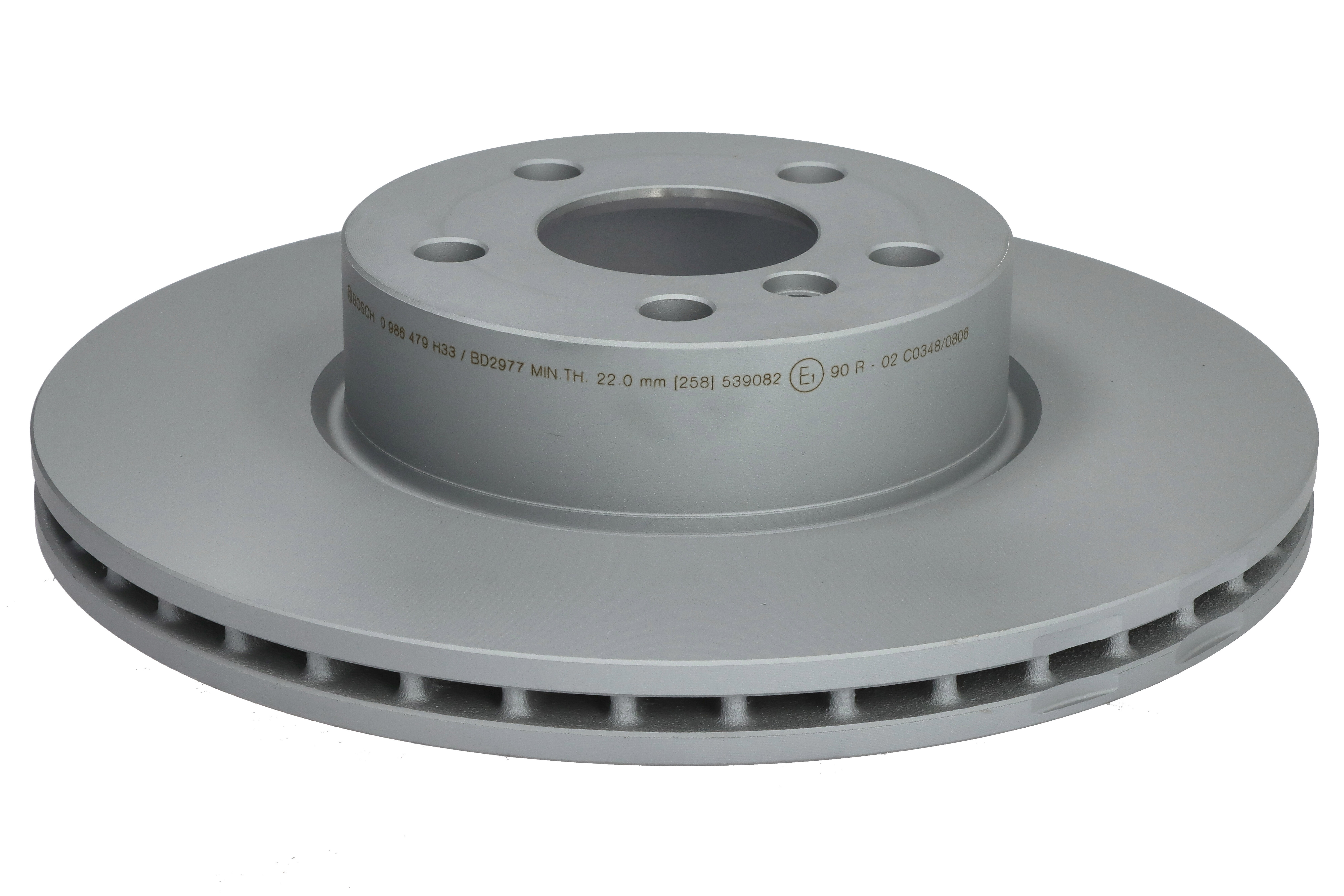 Диск тормозной (передний) BMW 3 (G20/G80)/4 (G26/G23/G83) 20- (307x24) (с покрыт.)(вентил.) фото 10