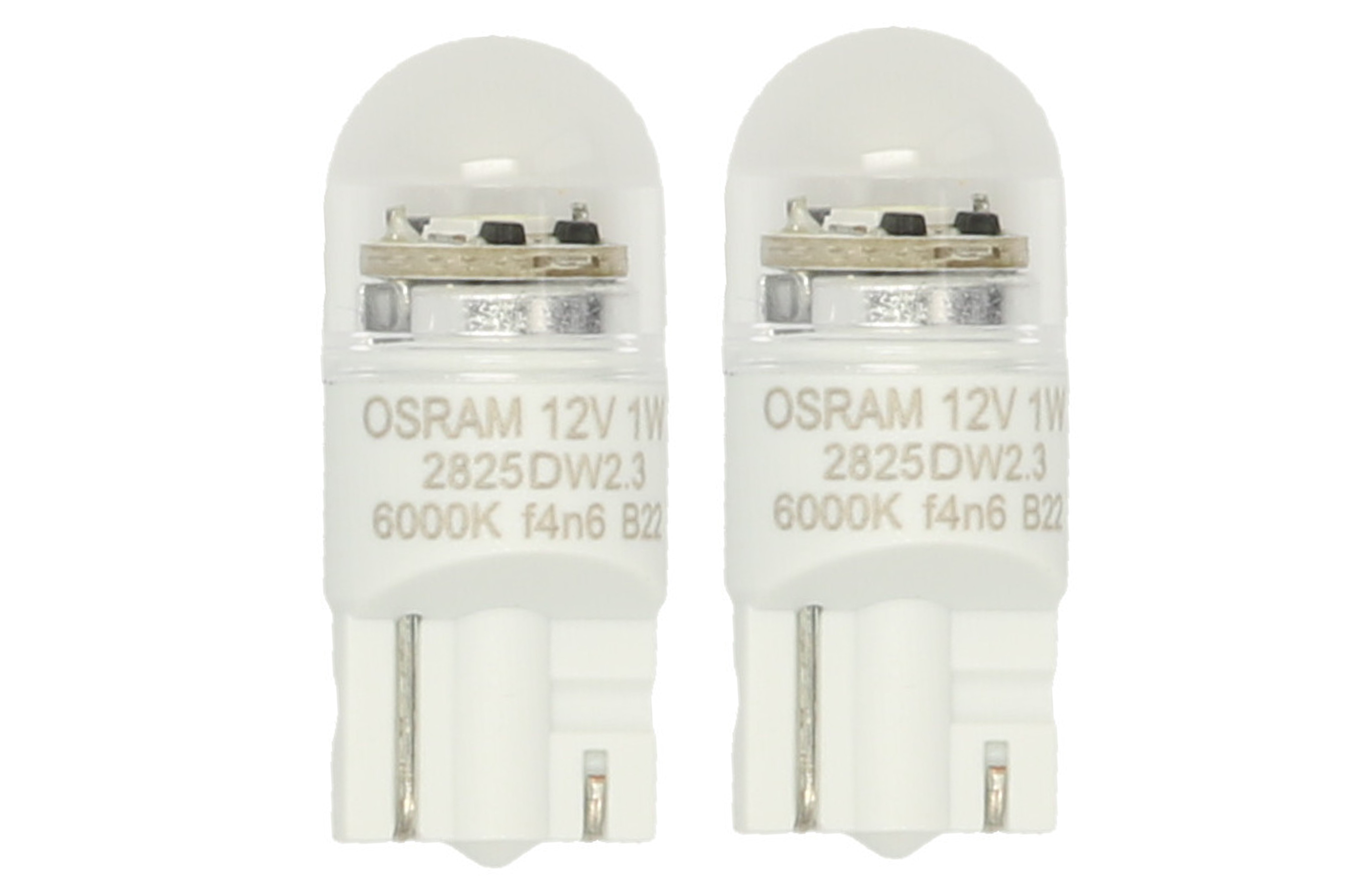 Автолампа світлодіодна W5W LED 12V 1W 6000K W2.1X9.5D / LEDRIVING® SL / COOL WHITE - ХОЛ OSRAM (2825DWP-2BL) osram фото 3