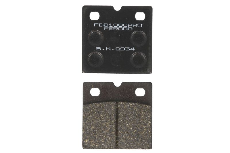 FERODO sada brzdových destiček, kotoučová brzda MZ/MUZ ETZ 150, 125, 301FUN, 301 82-92, FUN 251 95, SAXON 500, 125, 500COUNTRY, 150 93-98, MOTO GUZZI CALIFORNIA 1100, 1000II, 1000III C 81-97, DAYTONA 1000 91-98, GT 1000 V 91, LM 1000 (LE MANS), V (LE MANS
