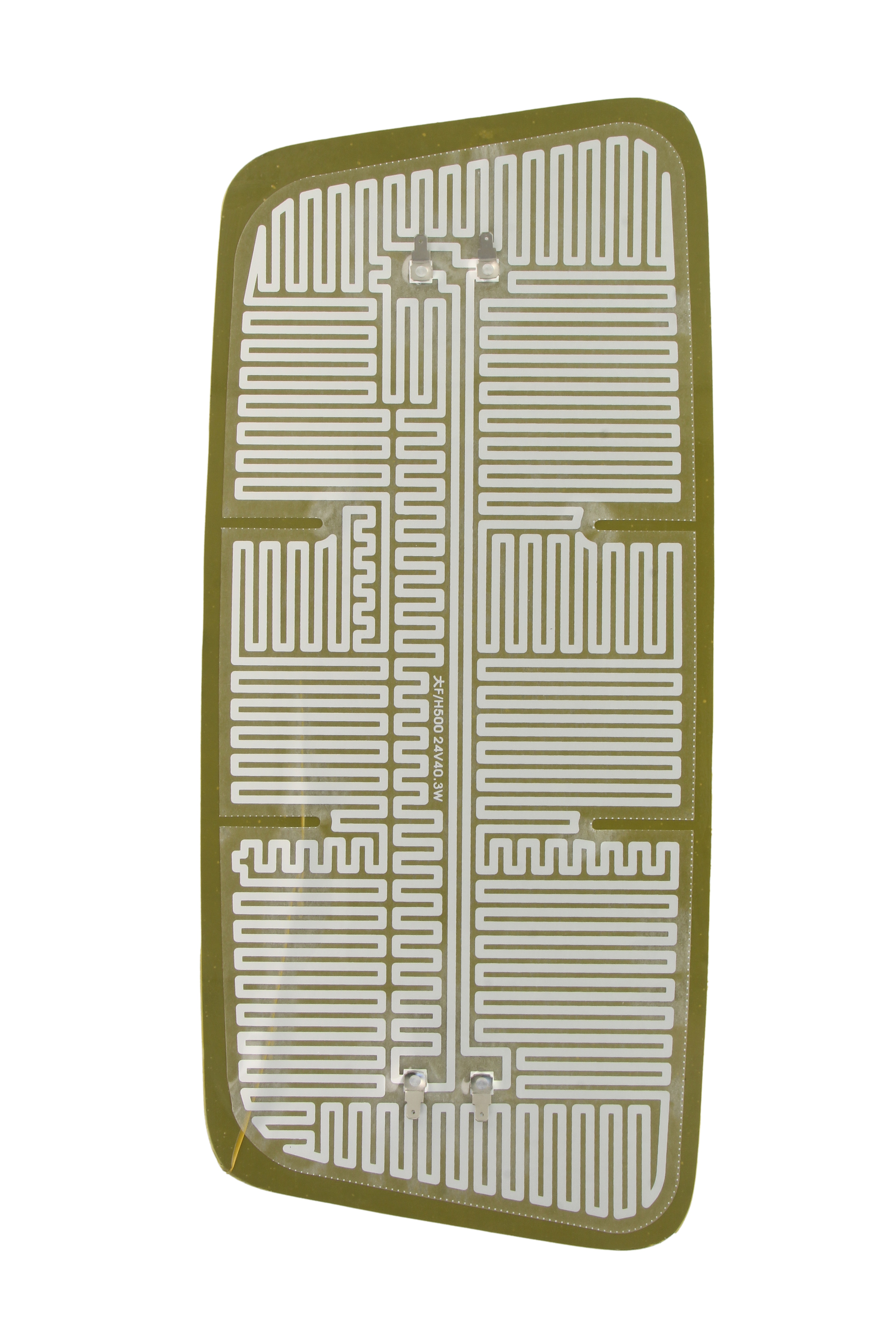 Скло дзеркала зовнішнього лів/прав (412 x188мм, обігрів) MAN L2000, M 2000 L, M 2000 M 06.93-