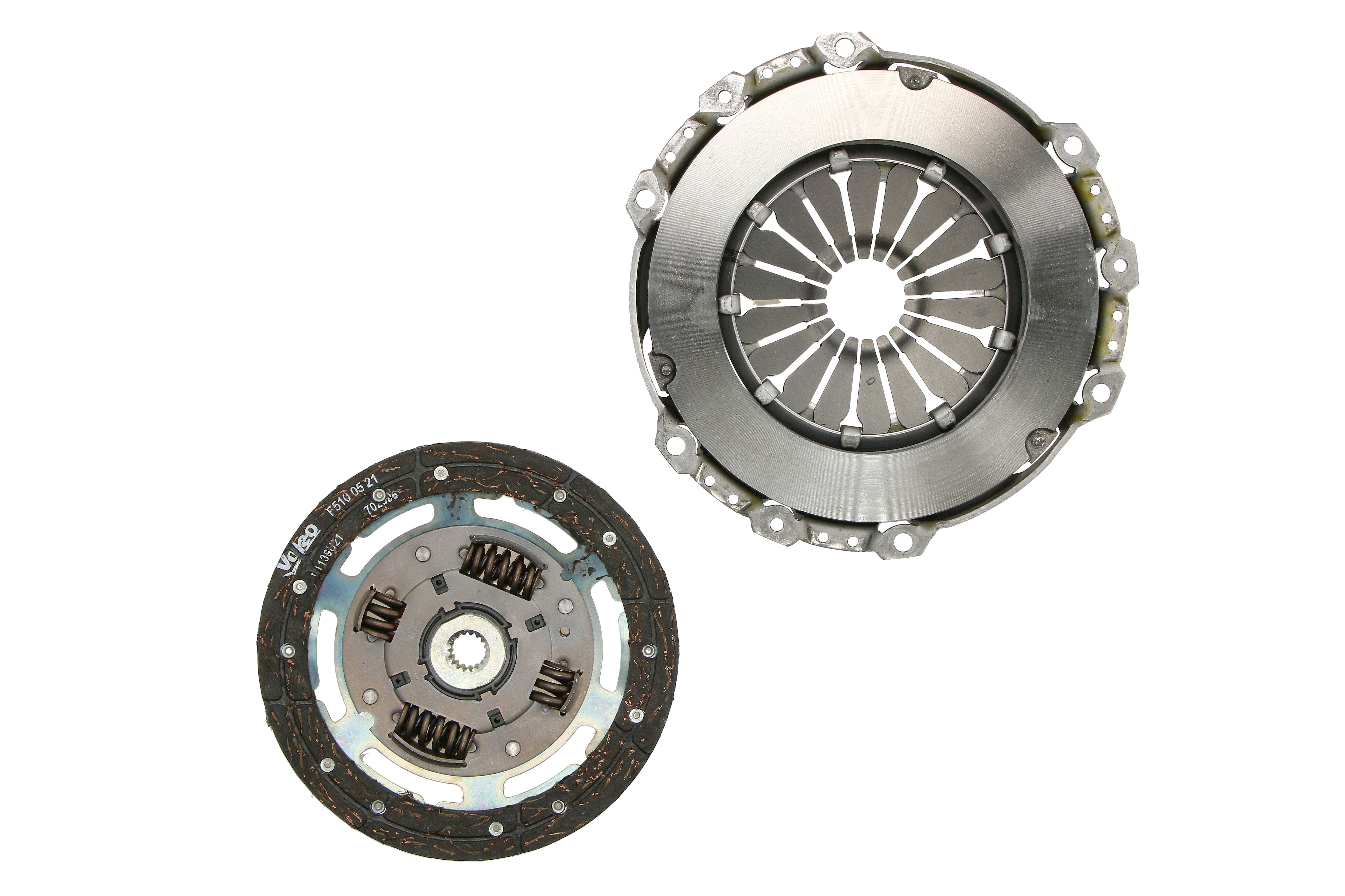 Комплект зчеплення CLUTCH SET (DISC+PRESSURE PLATE)/ FORD FIESTA V (JH_, JD_) 1.4 16 VALEO (832248) Valeo фото 4