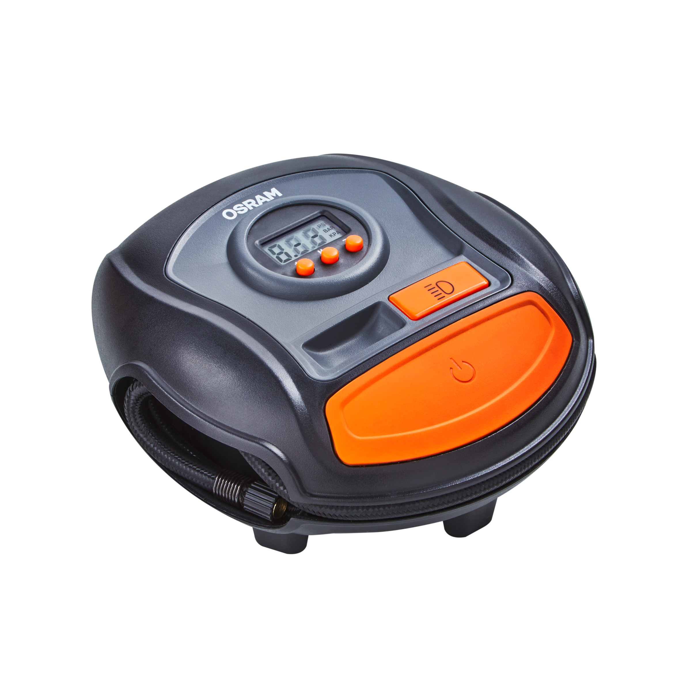 Компресор для накачування шин TYREINFLATE 450 / 12V 10A / ШИНА R13 НАКАЧУЄТЬСЯ ЗА 3.5 ХВ. ДО 2. OSRAM (OTI450) osram фото 6