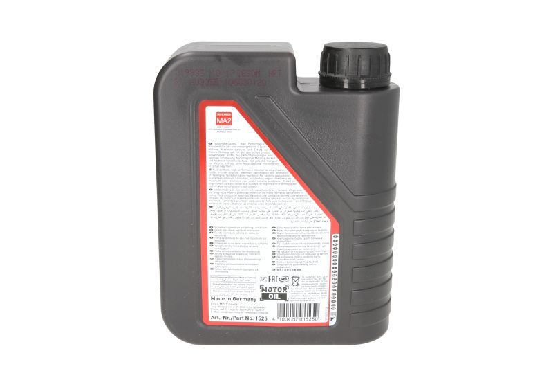 LIQUI MOLY motorový olej (B003JI3O6W, 1525, SPORT 4 CAMPIONE 10W60 1L, >JASO MA2)