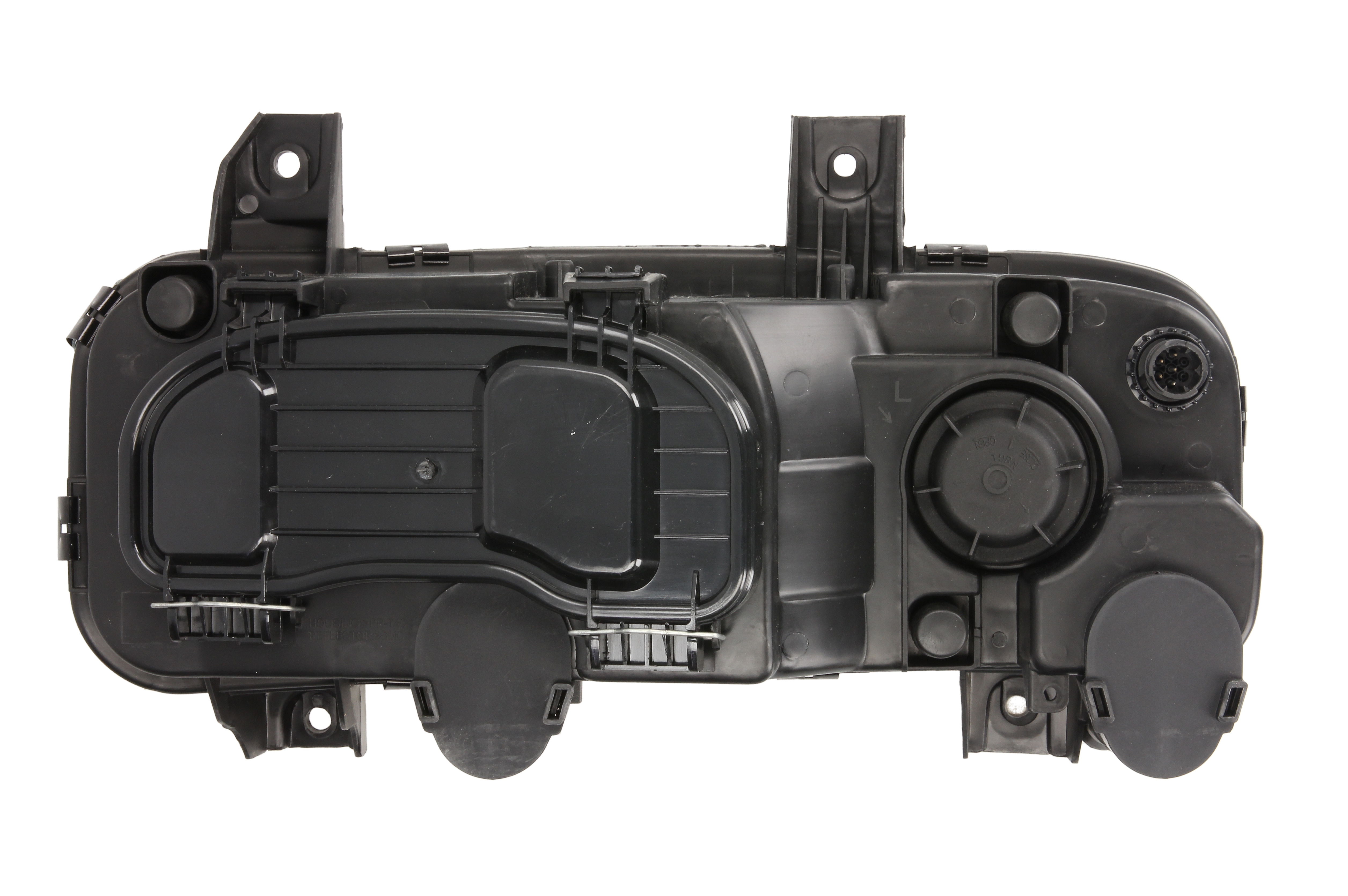 Фара лів (H1/H7/W5W, ручн, без мотора, з противотуманной фарою, колір відбивача: хром) MERCEDES ATEGO 2 10.04- фото 2