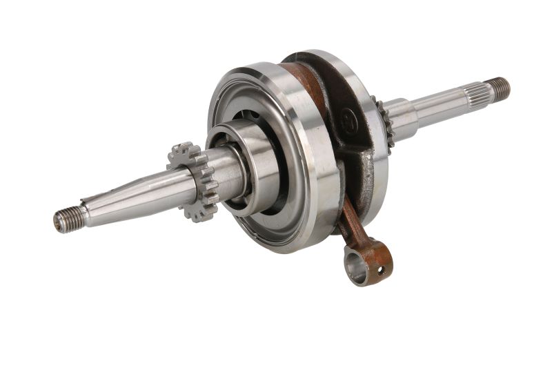 INPARTS klikový hřídel CHIŃSKI SKUTER/MOPED/MOTOROWER/ATV 4T 139 QMB/A (SKUTER 4-SUW, GY6-50), KYMCO AGILITY 50R10, 504T MMC, 504T (BASIC), 50R12, 504T RS, 504T (CITY), 50 (CITY 16"), 50R16 4T, 50, 504T (ONE), 504T, 50 (NAKED) 04-19, DINK 50 4T 06-07, FIL