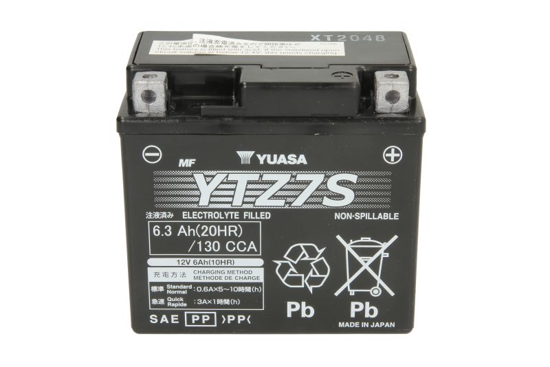 YUASA startovací baterie APRILIA RS4 50 11-13, ARCTIC CAT DVX 90, 50 06-16, BMW G 450 X 08-11, HP4 1000 RACE 12-20, S 1000 RR 14-16, E-TON GT 90 4T 07, RX4 90 4T 06-09, RXL 90 4T 06-09, SS 90 06-09, UK1 90 4T 07, GAS GAS EC 515FSR, 450, 450FSR 07-10, FSE