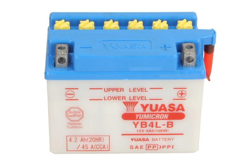 YUASA startovací baterie APRILIA AF1 50 EXTREMA, 125, 50 (SINTESI) 88-94, AMICO 50, 50LX, 50GL, 25 90-99, AREA 50 99-02, CLASSIC 50 97-98, COMPAY 50 AC CUSTOM 09, GULLIVER 50 AC, LC 96-99, HABANA 50 (CUSTOM) 99-01, MX 125, 50 03-07, MOJITO 50 (CUSTOM) 02-