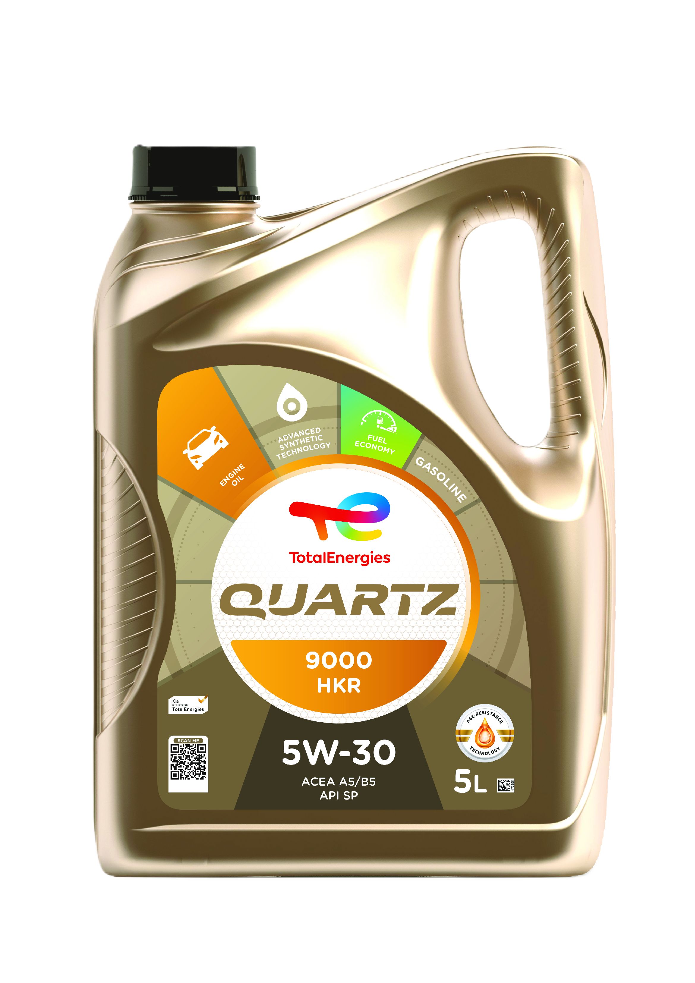 Моторна олива Quartz (1L) 5W30 ,API SP, ACEA A5, B5, KIA