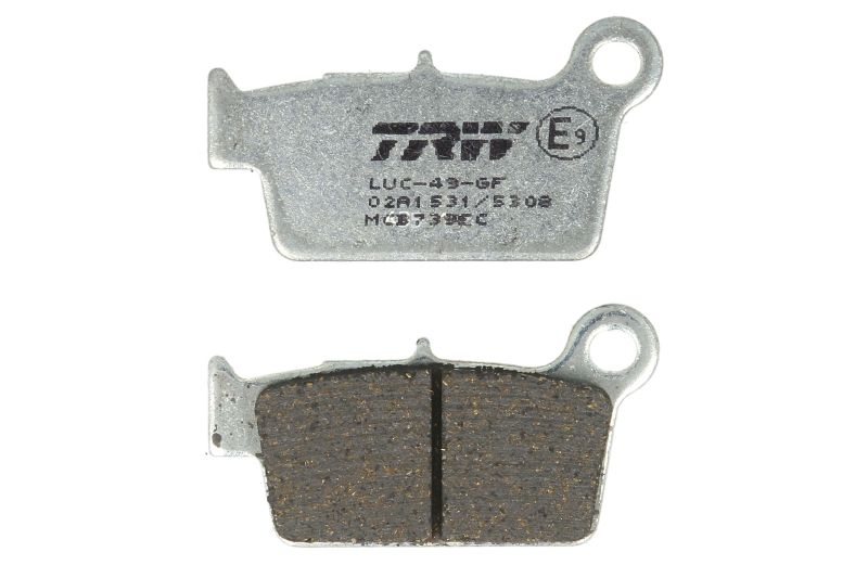 TRW MOTO sada brzdových destiček, kotoučová brzda APRILIA MXV 450 09-15, RXV 450, 550 06-15, SXV 450, 550 06-15, BETA RR 480 4T RACING, 498 (ENDURO 4T), 400 4T, 450 (ENDURO 4T), 400 (ENDURO), 450 4T, 520 4T, 450 (CROSS COUNTRY 4T), 430 4T RACING, 400 (RAC