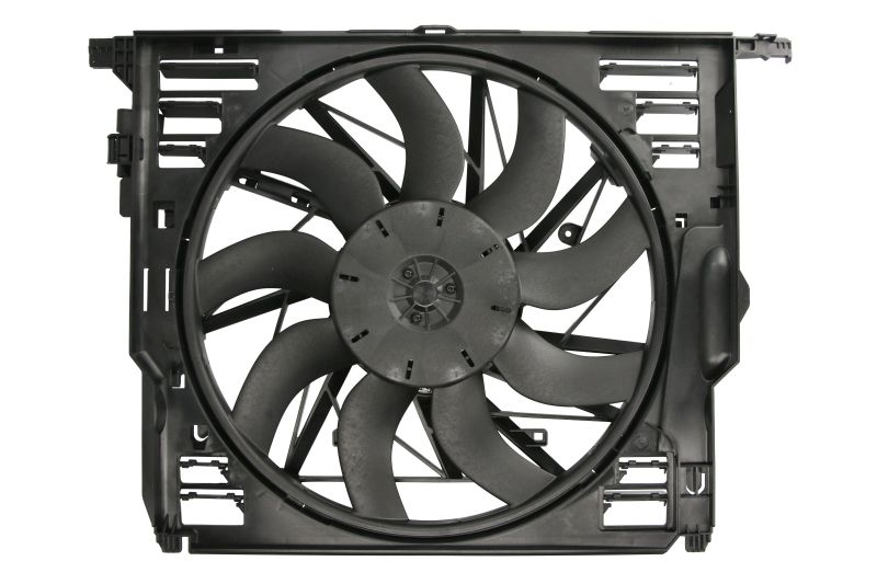 Ventilator habitaclu - Ventilator radiator (cu carcasa) potrivit BMW 5 (F10), 5 (F11), 5 GRAN TURISMO (F07), 6 (F12), 6 (F13), 6 GRAN COUPE (F06), 7 (F01, F02, F03, F04) 3.0/3.0D/3.0H 2008-2018