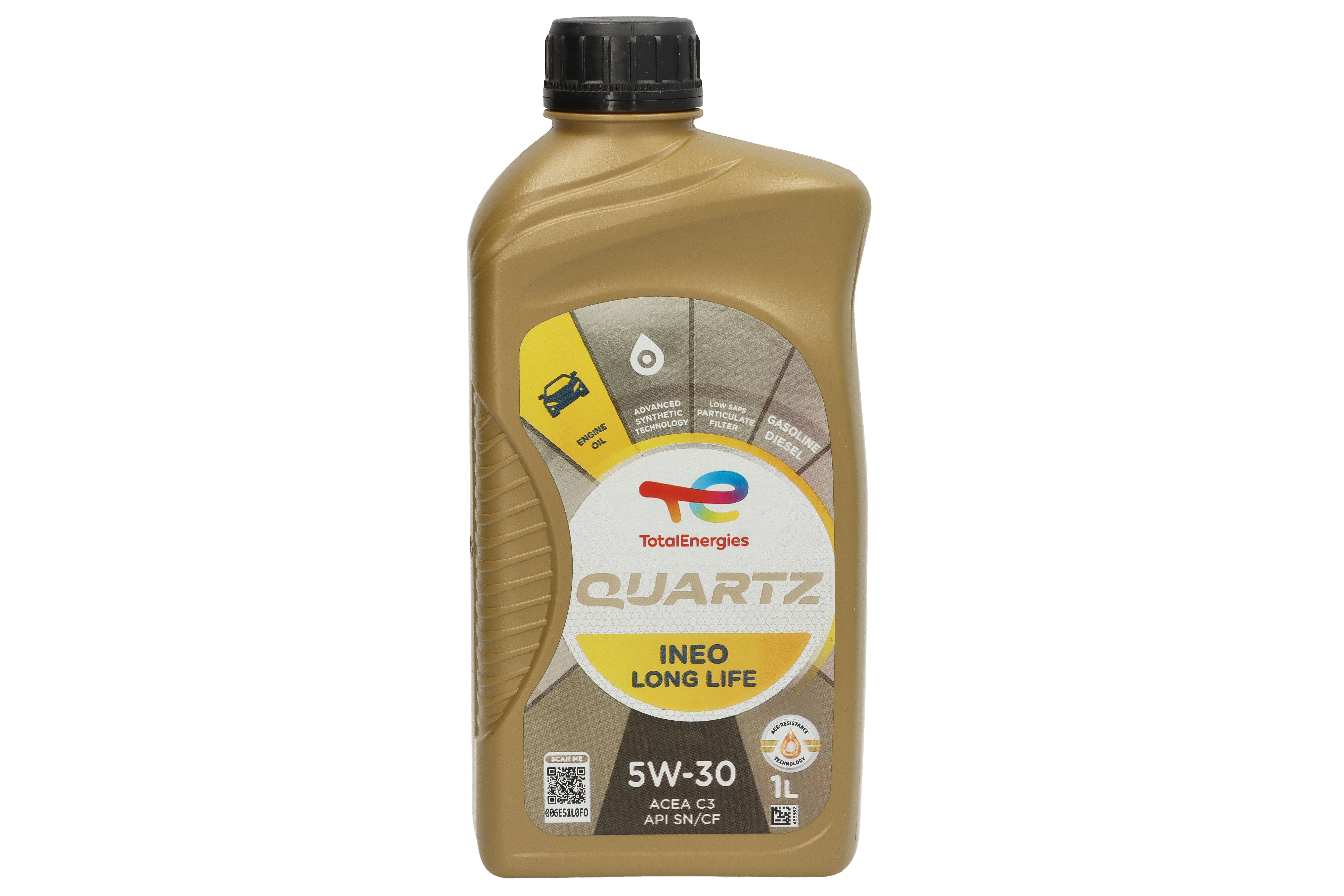 Моторна олива Quartz INEO (1L) 5W30 , BMW LL-04, ISUZU, MB 229.51, PORSCHE C30, VW 504.00, VW 507.00 фото 2