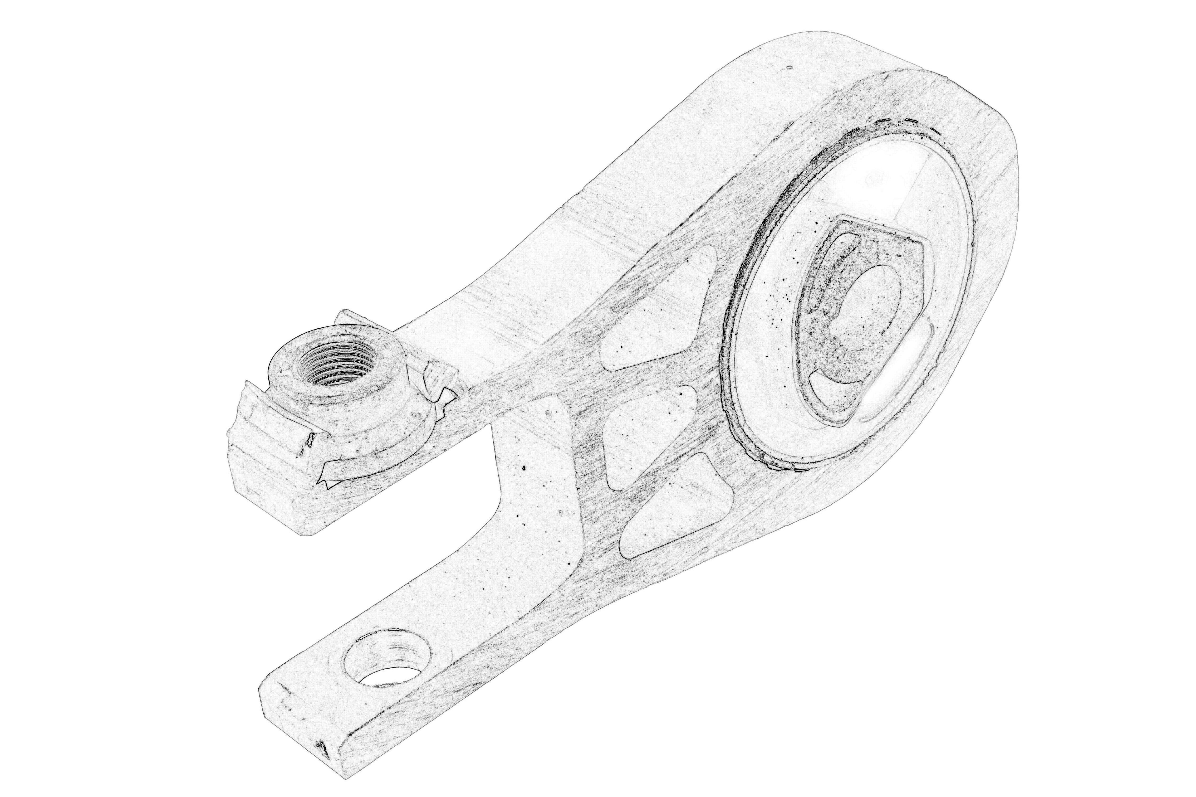 Подушка двигуна CITROEN JUMPER III, PEUGEOT BOXER 2.0D/2.2D/3.0D 12.01-
