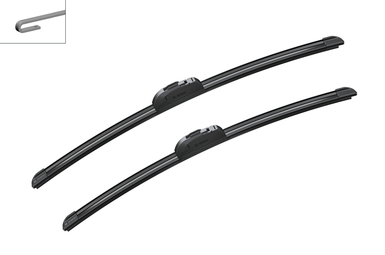 Set stergatoare auto BMW 3 Touring (E36) din 1995-1999, Bosch Aerotwin Retrofit, din cauciuc siliconat rezistent