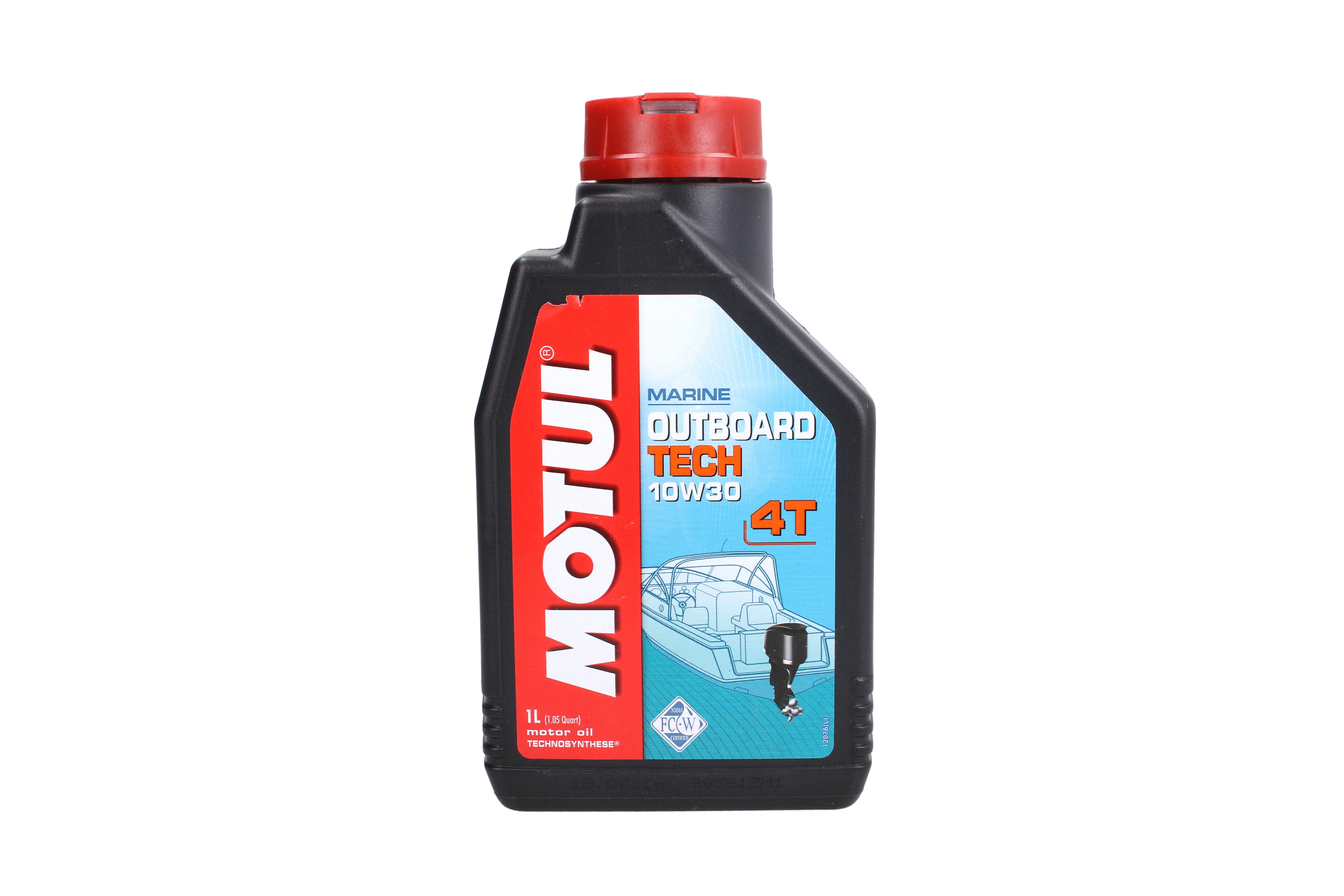 Олива моторна Outboard Tech 4T 10W-30 1л OUTBOARD TECH 4T 10W30 12X1L MOTUL (106453) Motul фото 5