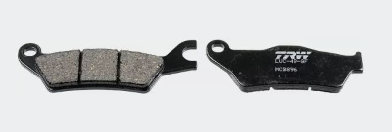 TRW ZF brake pads KH715 organic SUZUKI GSX-S 125 18-25, GSXR 125 R 18-24, GSXR 150 R 16-18, HONDA CBF 125 STUNER 06-19, CBF 150 UNICORN 06-, front