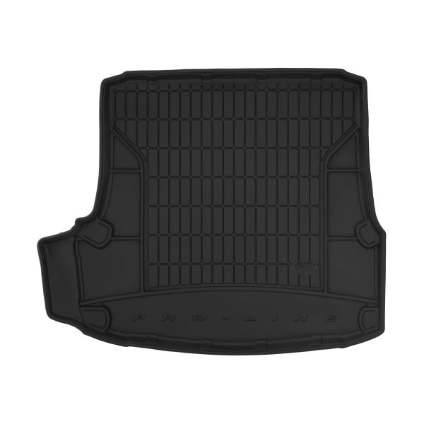 Set Covorase Auto Si Tavita Portbagaj SKODA OCTAVIA II (1Z3) din 2004-2013, Cauciuc, Protectie Porbagaj, 4x Stickere auto cu SKODA
