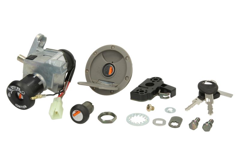 RMS spínač zapalování - sada, klíče MBK YQ 50 L (NITRO JAGUAR 45 KM/H), (NITRO), L (NITRO JAGUAR 50 KM/H), F1 (NITRO ASSISTANCE) 97-02, YAMAHA YQ 50 R (AEROX) 97-03