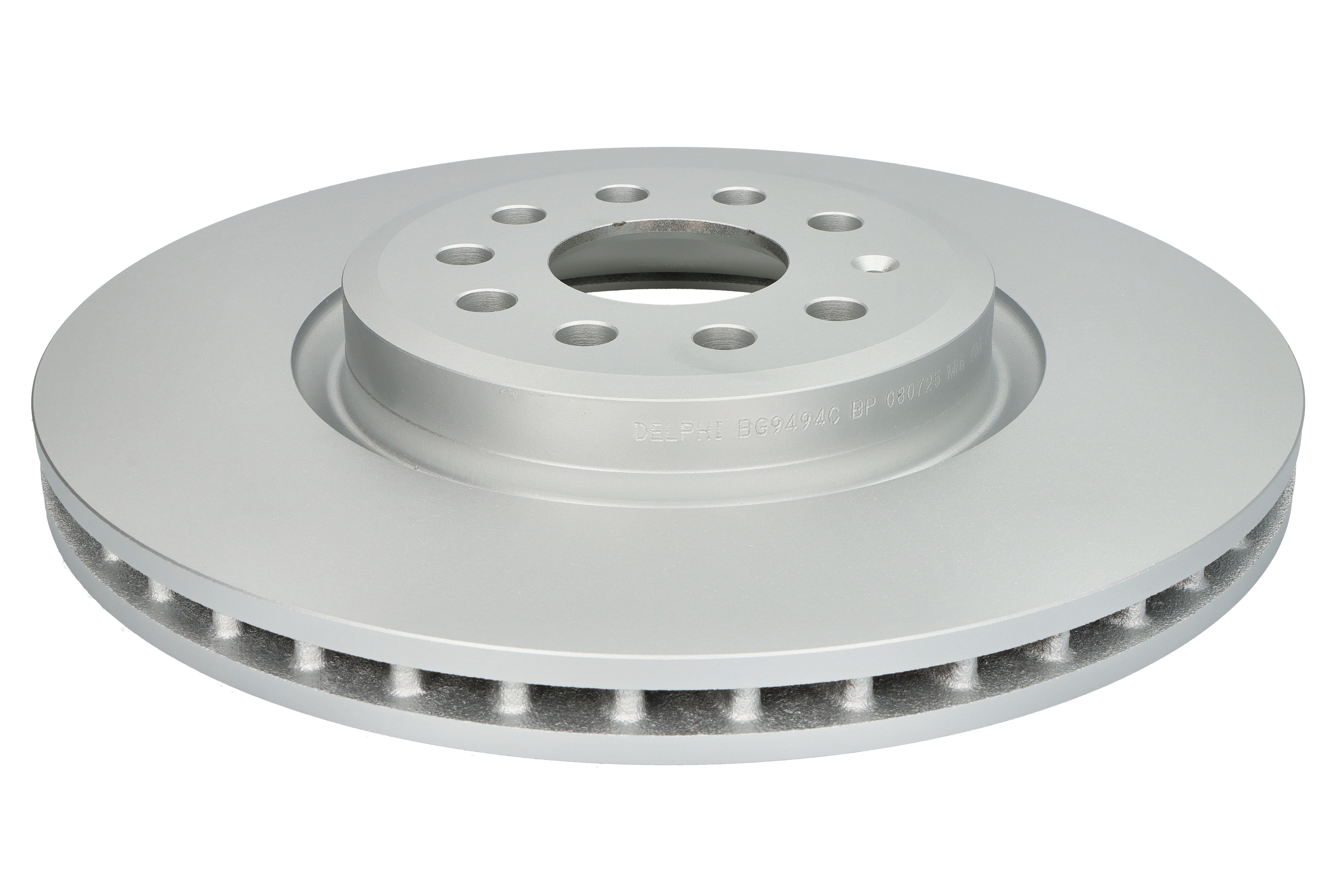 Диск гальмівний COATED BRAKE DISC (SINGLE) HC FSX1 DELPHI (BG9494C) Delphi фото 3