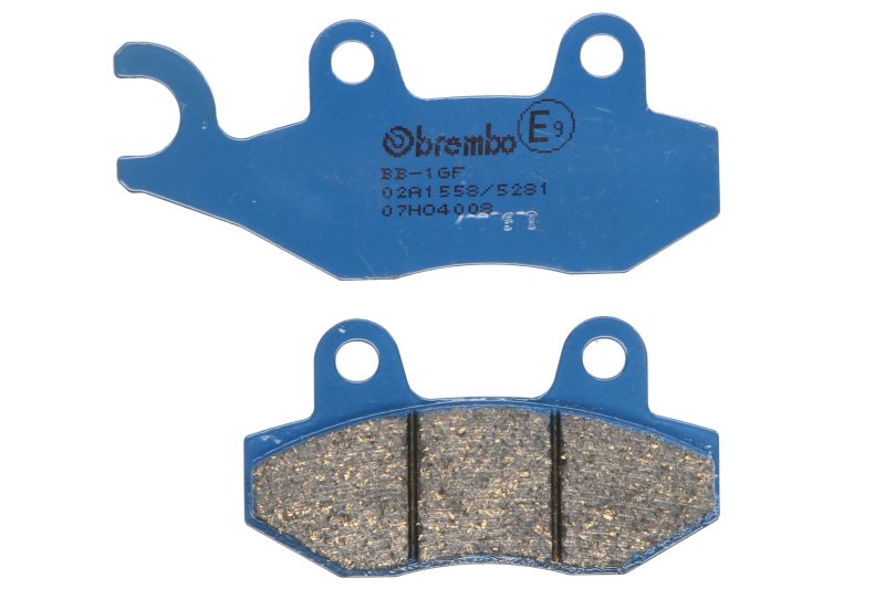 Levně BREMBO sada brzdových destiček, kotoučová brzda KYMCO HIPSTER 125 01-04 (MT07HO4008, 07071CC, MCB663SR)